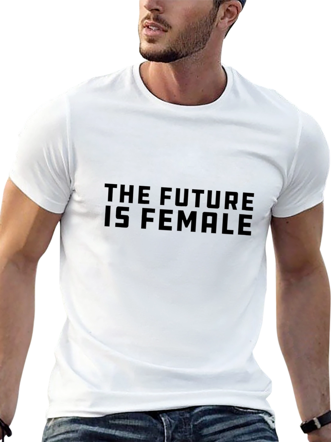 The Future is Female Black T-Shirt