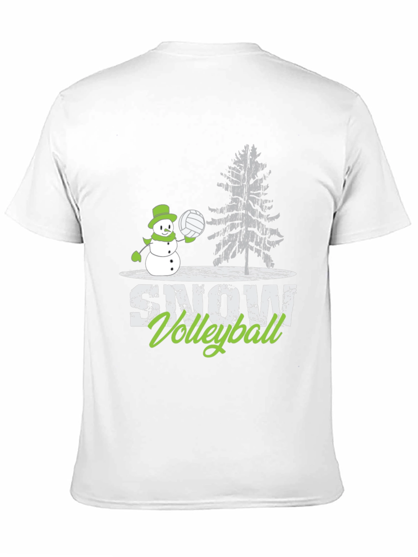 Snow Volleyball T-Shirt - Winter Sports Tee