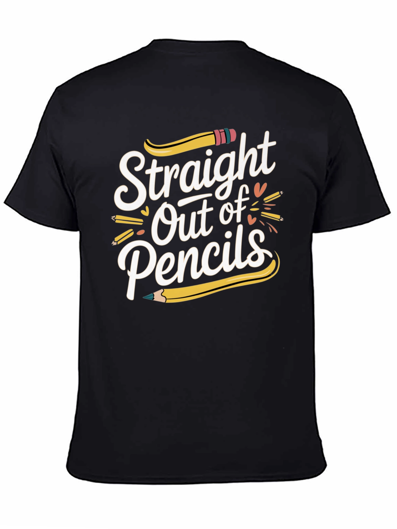 Straight Out of Pencils Graphic Tee