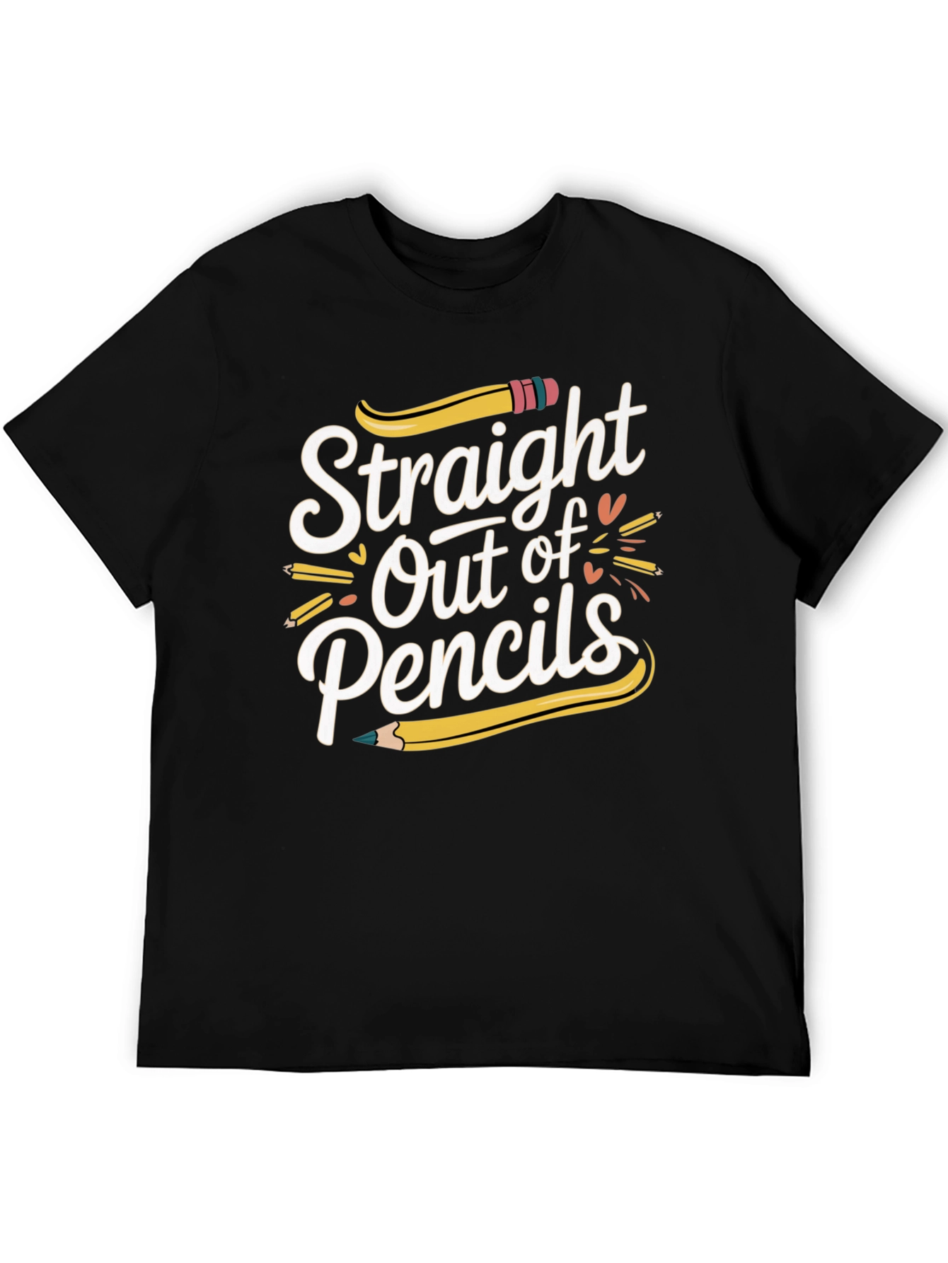 Straight Out of Pencils Graphic Tee