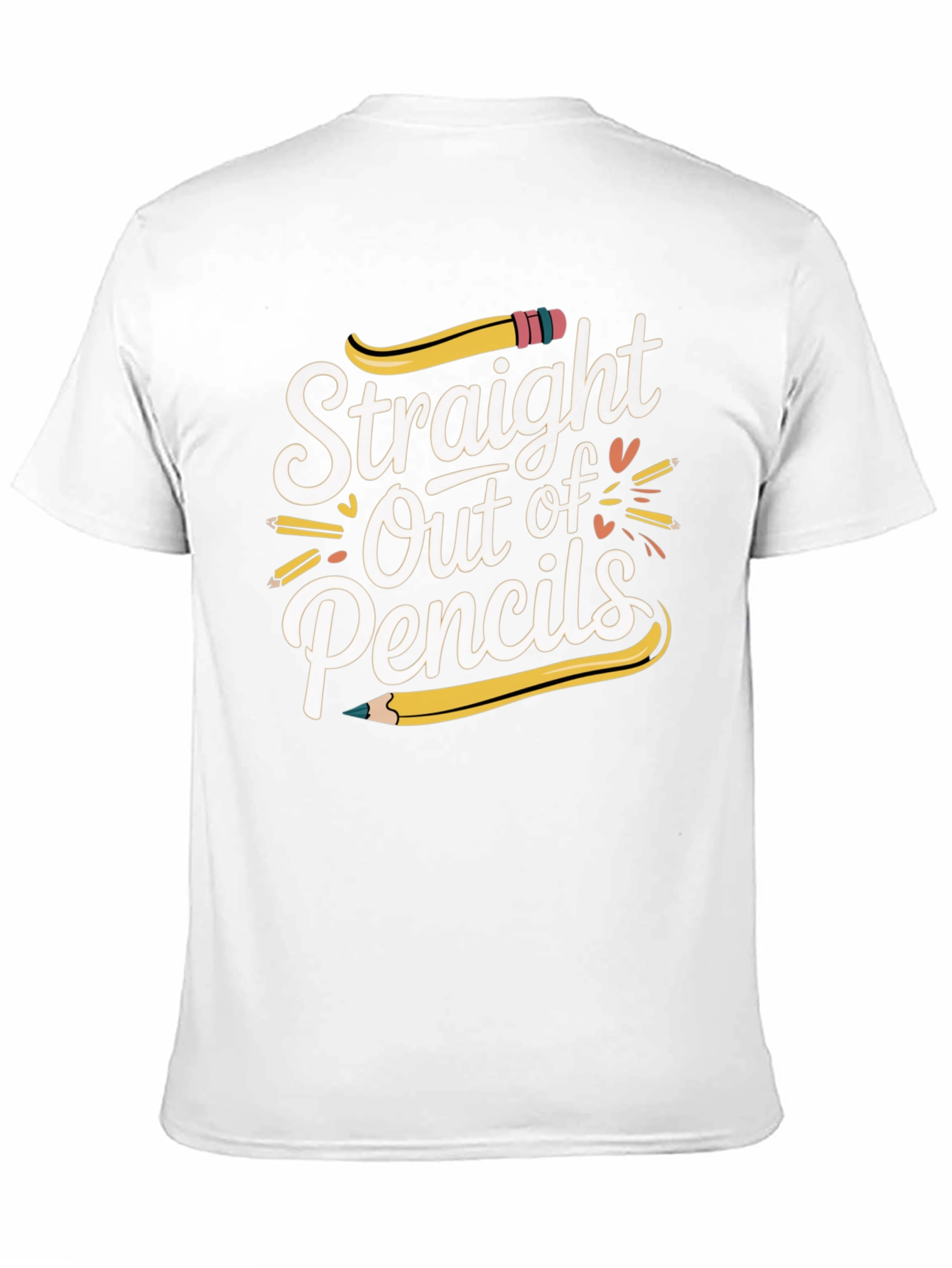 Straight Out of Pencils Graphic Tee