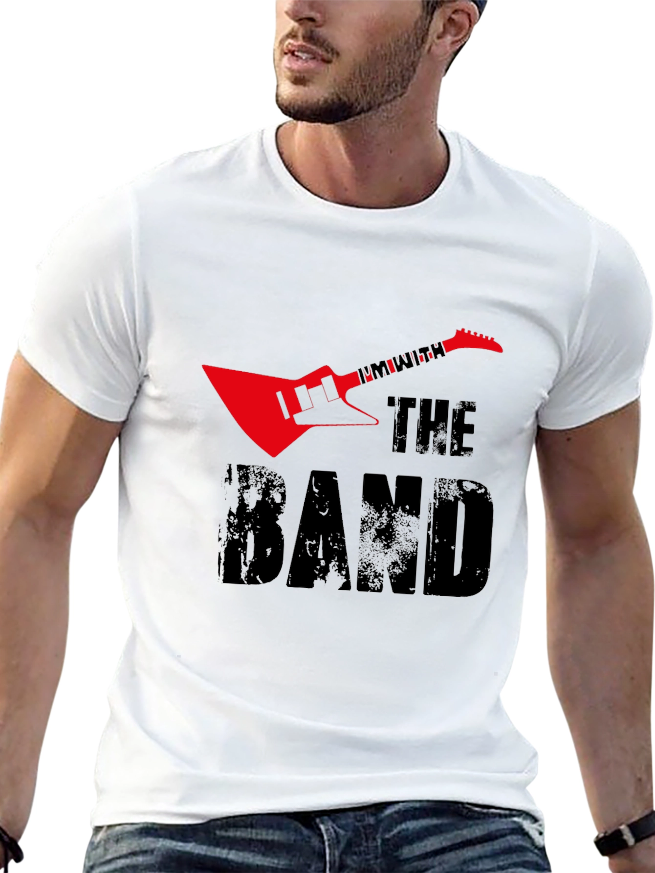 Im With The Band Graphic Tee - Black T-Shirt