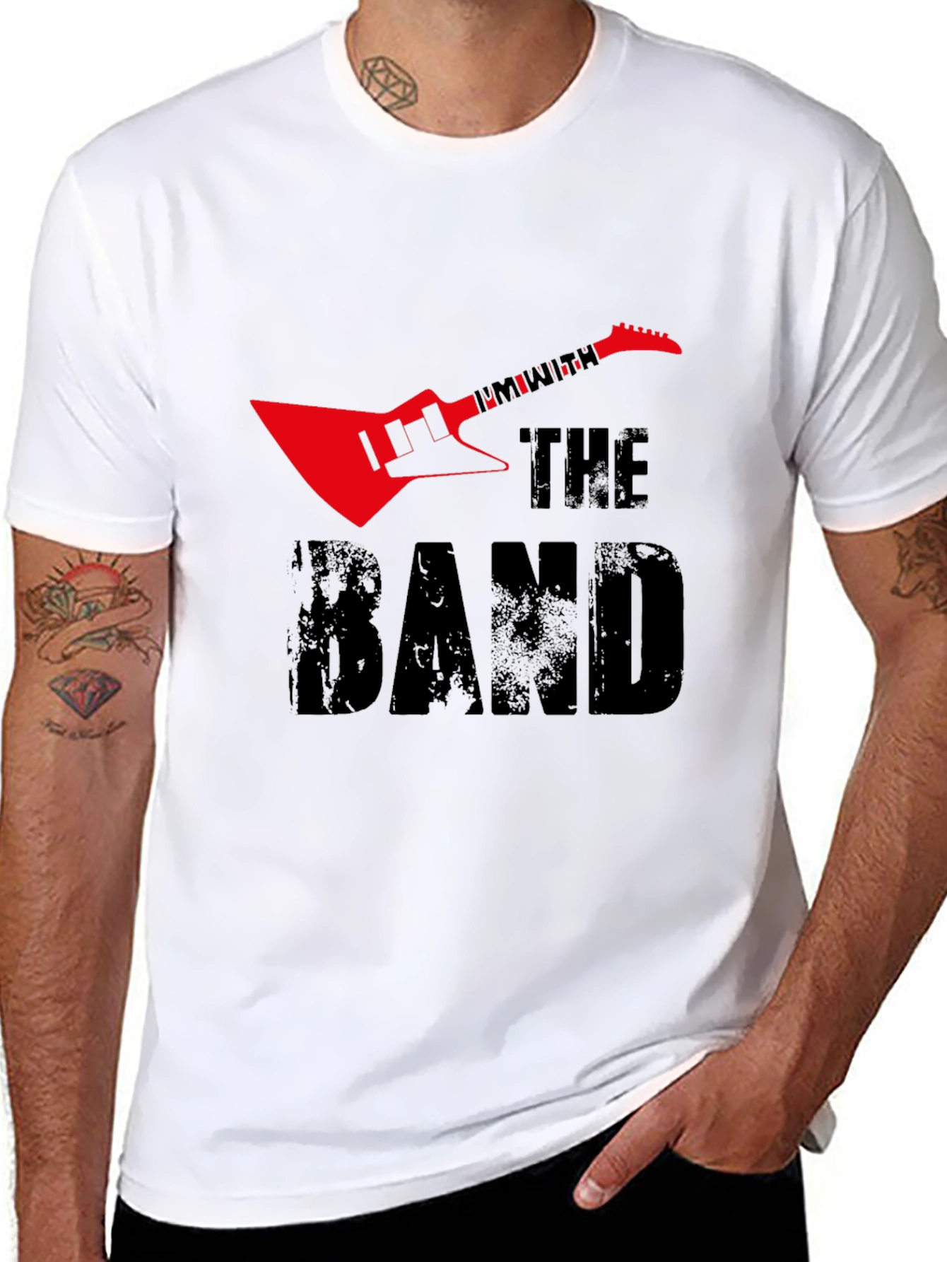 Im With The Band Graphic Tee - Black T-Shirt