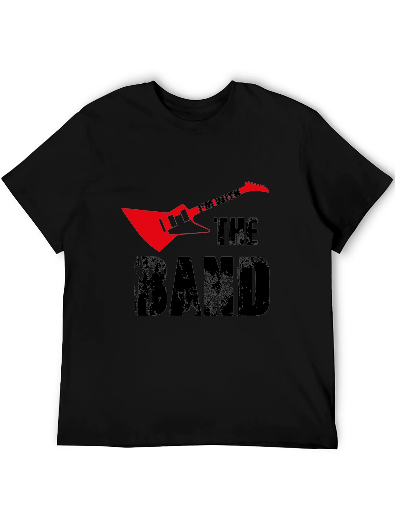 Im With The Band Graphic Tee - Black T-Shirt
