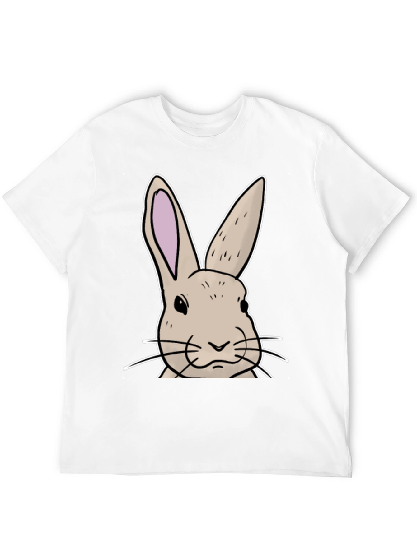 Bunny Graphic T-Shirt - Soft Cotton Blend