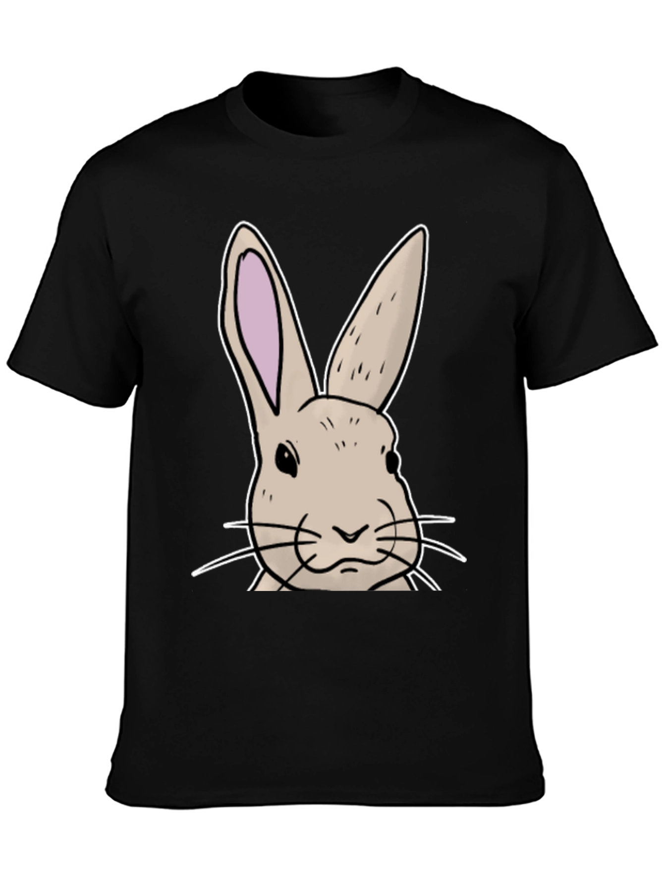 Bunny Graphic T-Shirt - Soft Cotton Blend