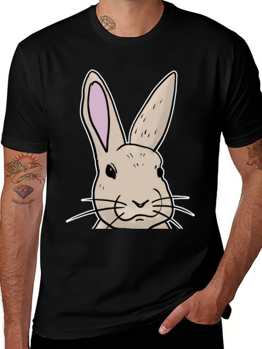 Bunny Graphic T-Shirt - Soft Cotton Blend