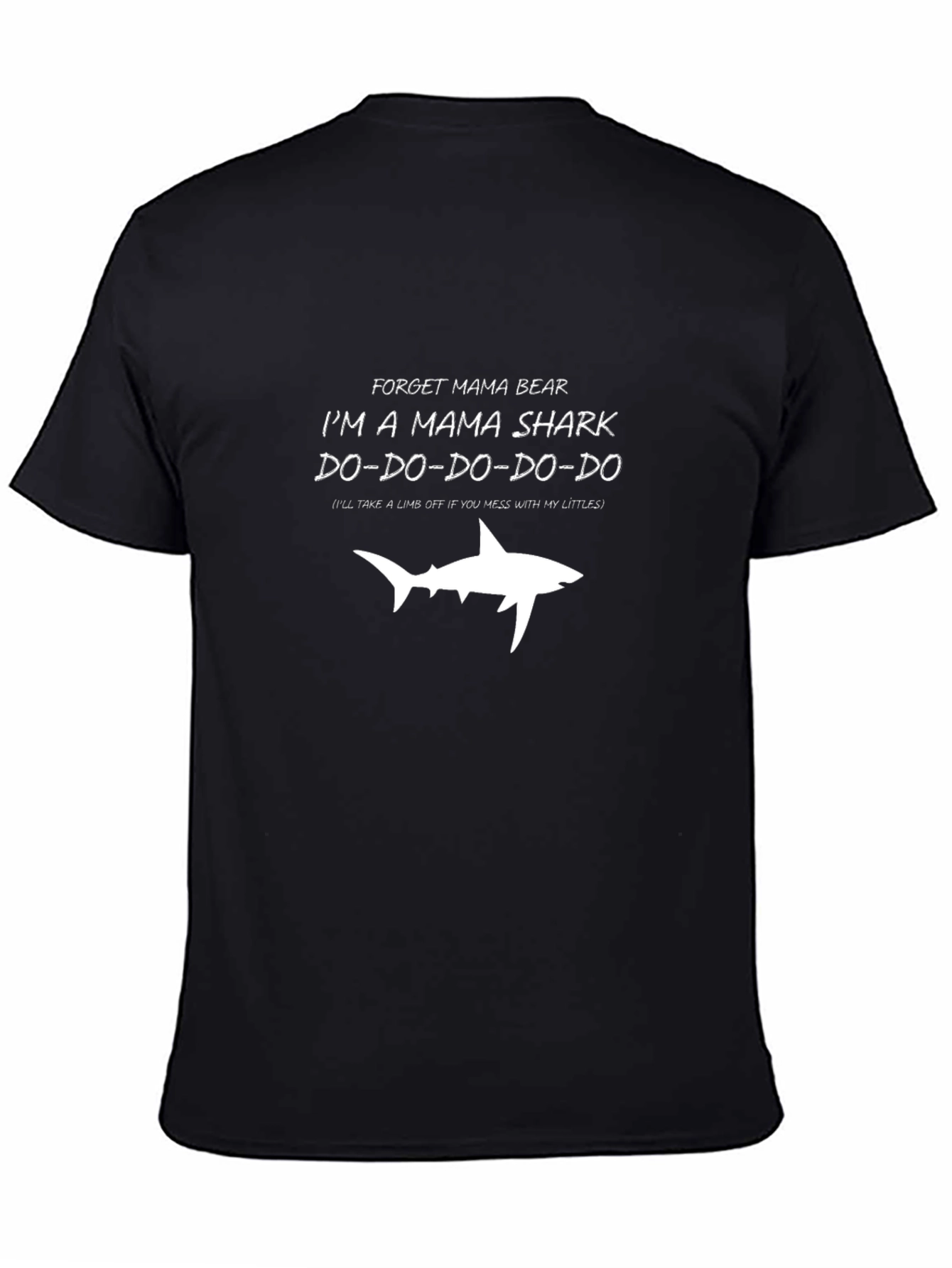 Mama Shark Graphic T-Shirt - Fun Novelty Tee