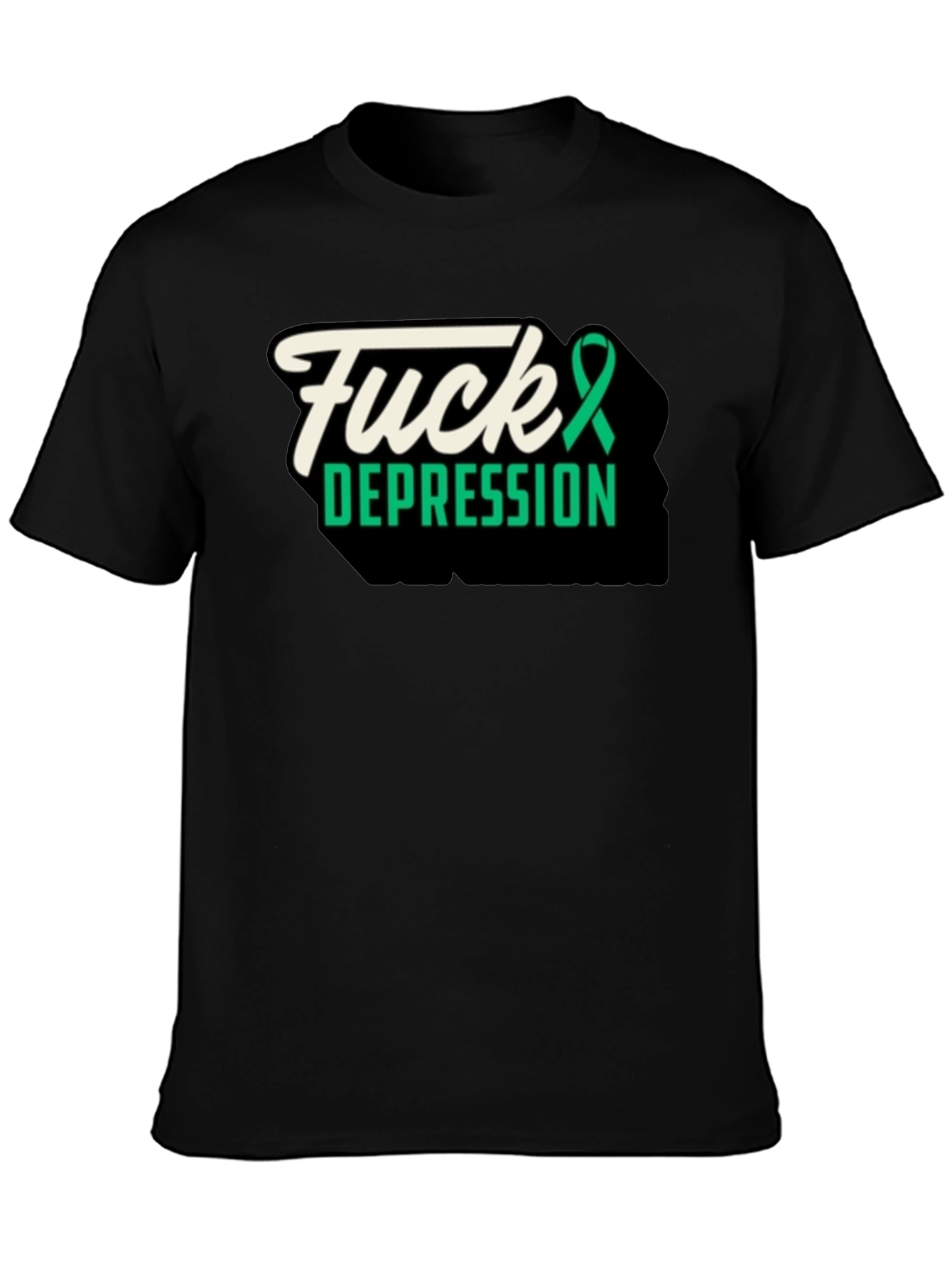 Fuck Depression Graphic Tee - Awareness Support