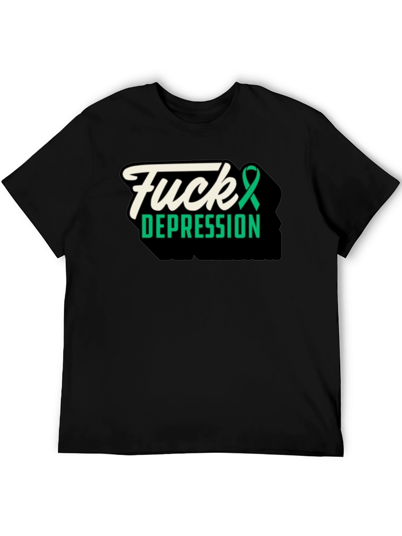 Fuck Depression Graphic Tee - Awareness Support