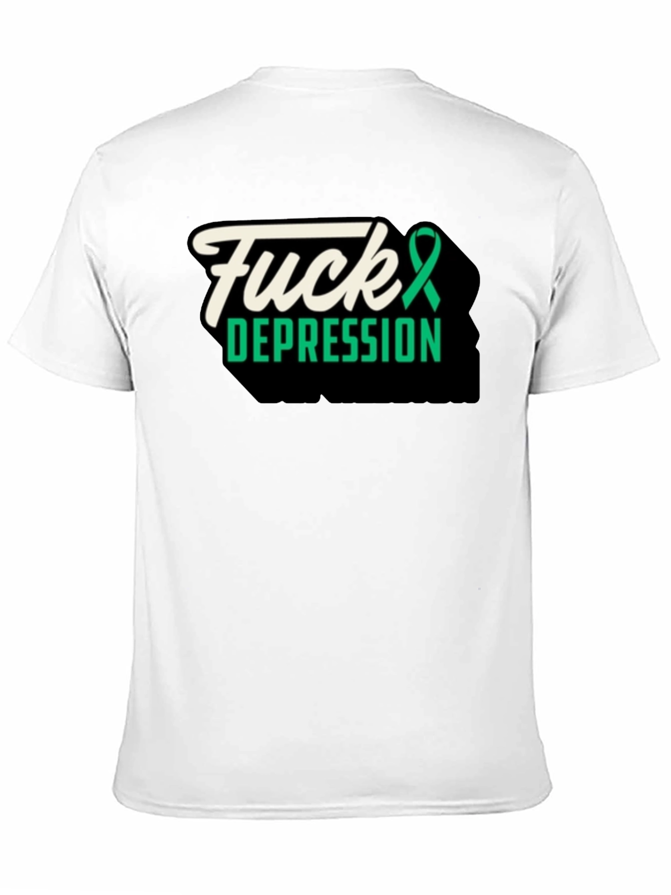 Fuck Depression Graphic Tee - Awareness Support