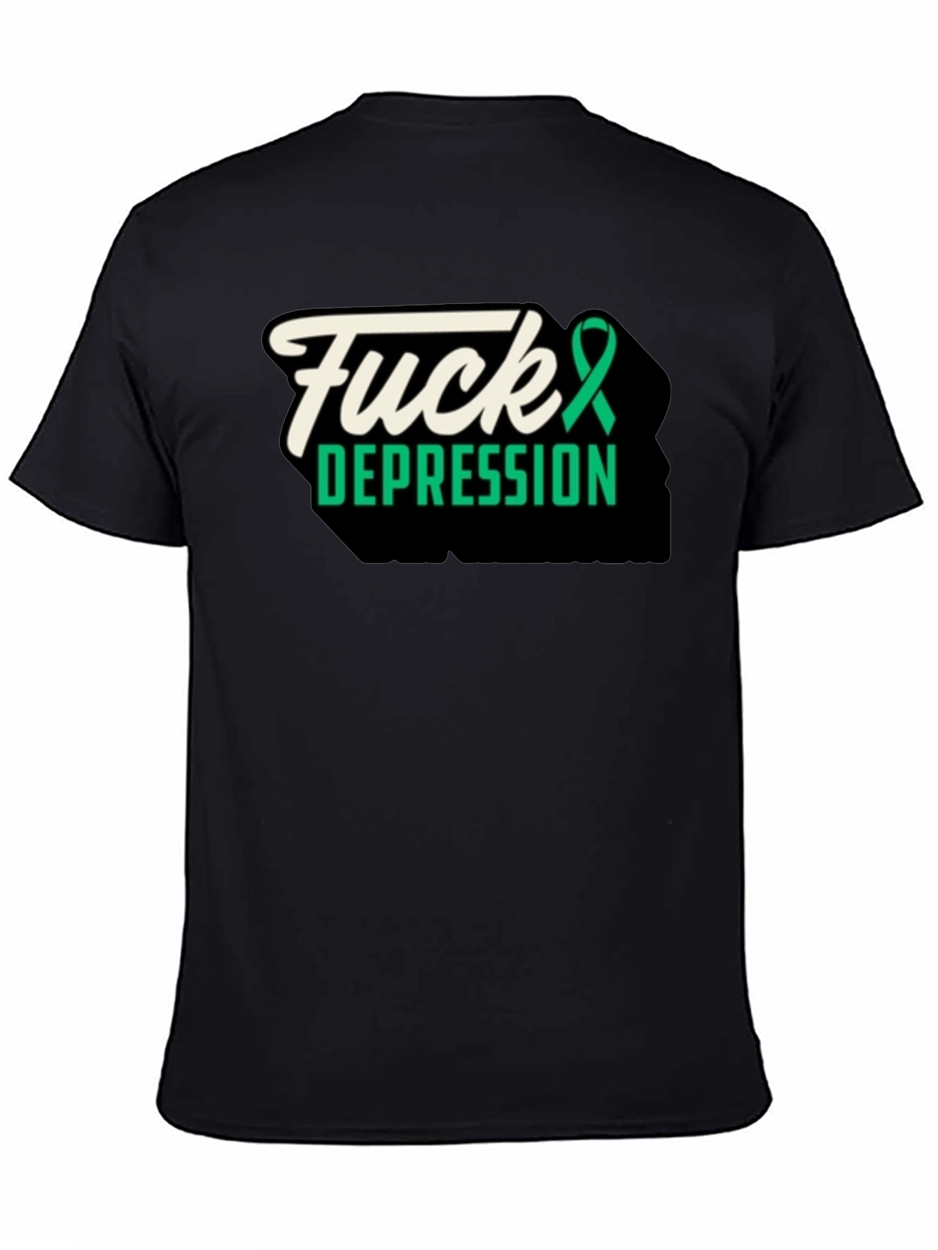 Fuck Depression Graphic Tee - Awareness Support