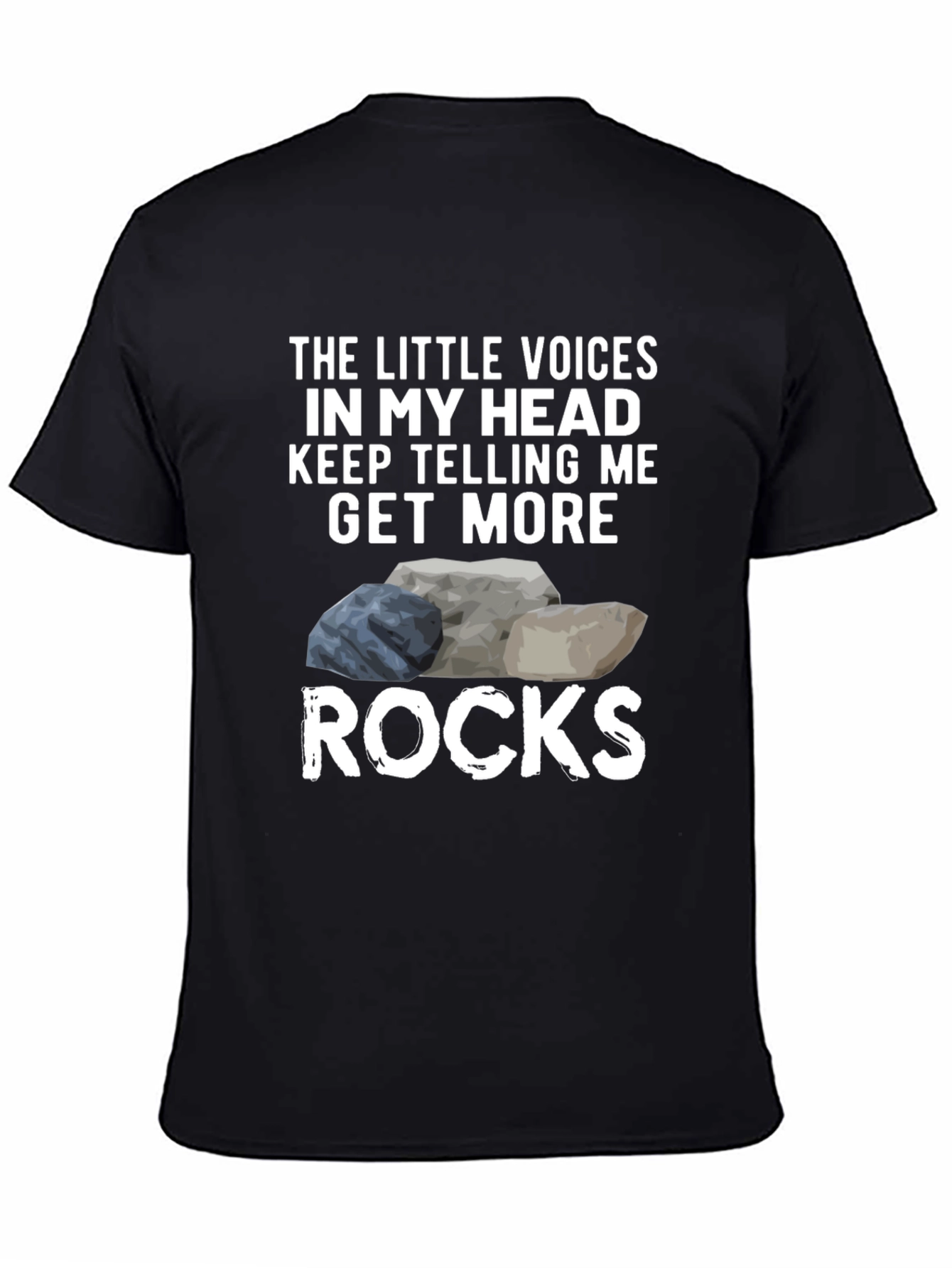Get More Rocks Graphic T-Shirt