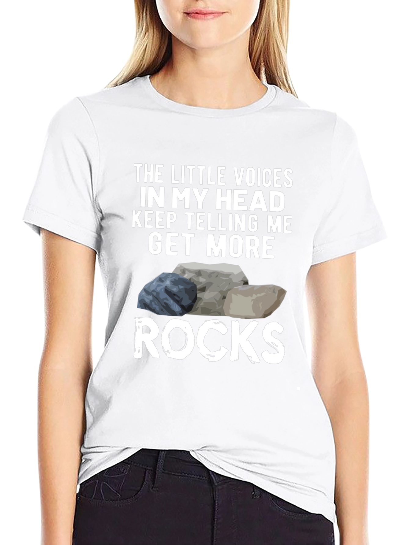 Get More Rocks Graphic T-Shirt