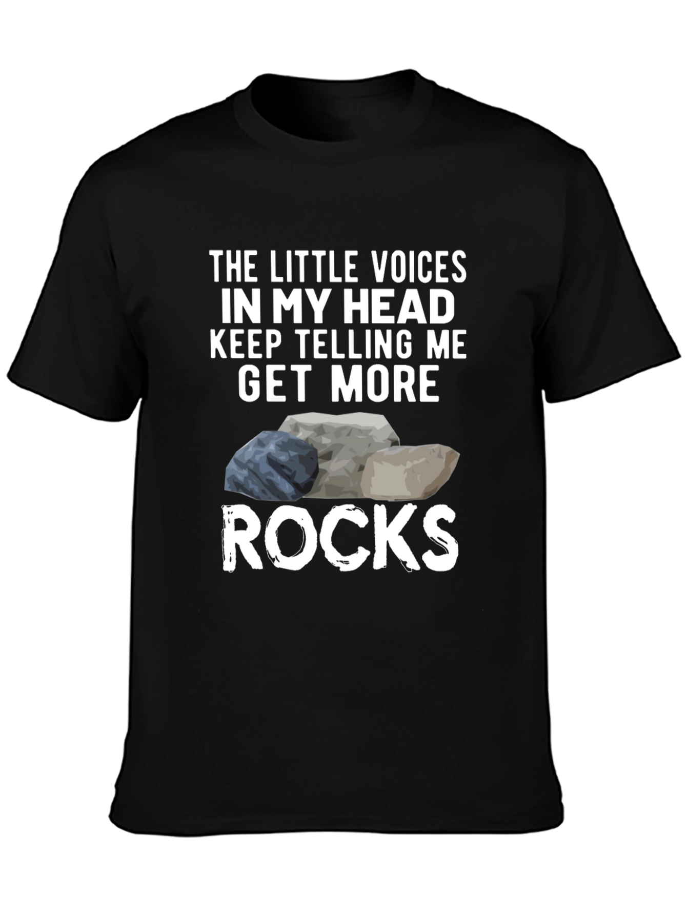 Get More Rocks Graphic T-Shirt