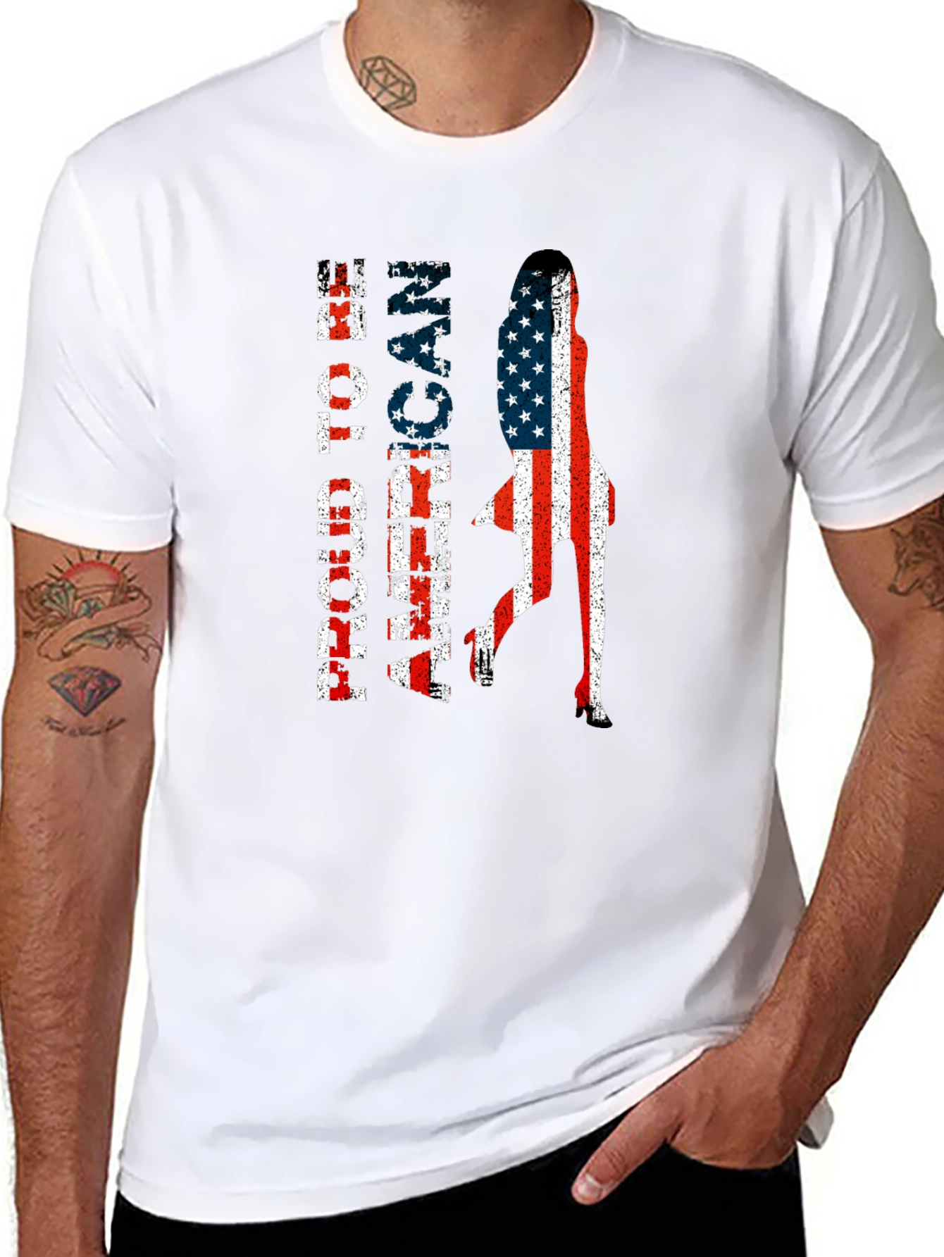 Proud to be American Graphic Tee