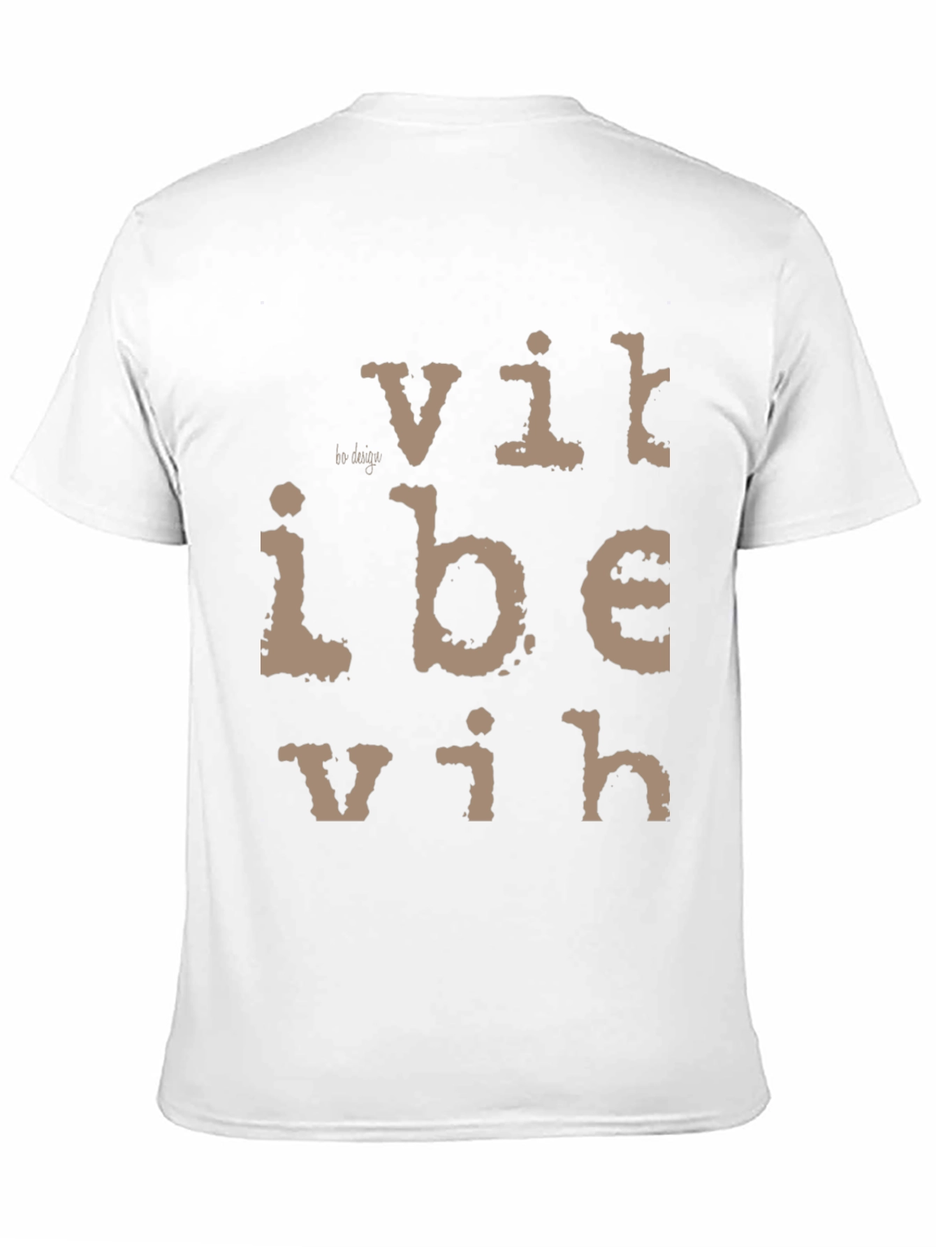 Distressed Graphic Print T-Shirt - Vibe in Style!