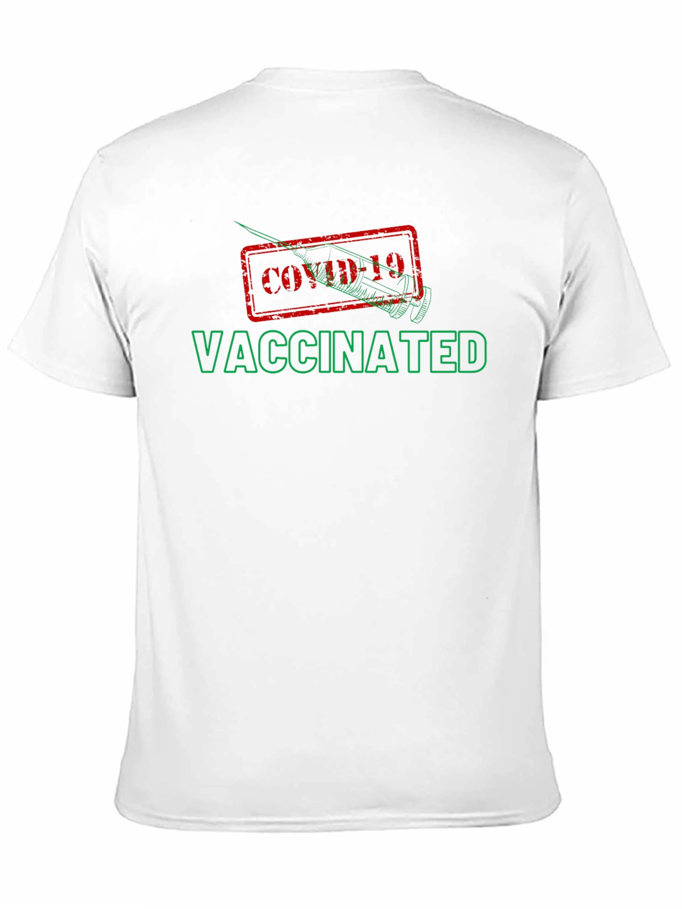 Vaccinated COVID-19 Graphic T-Shirt