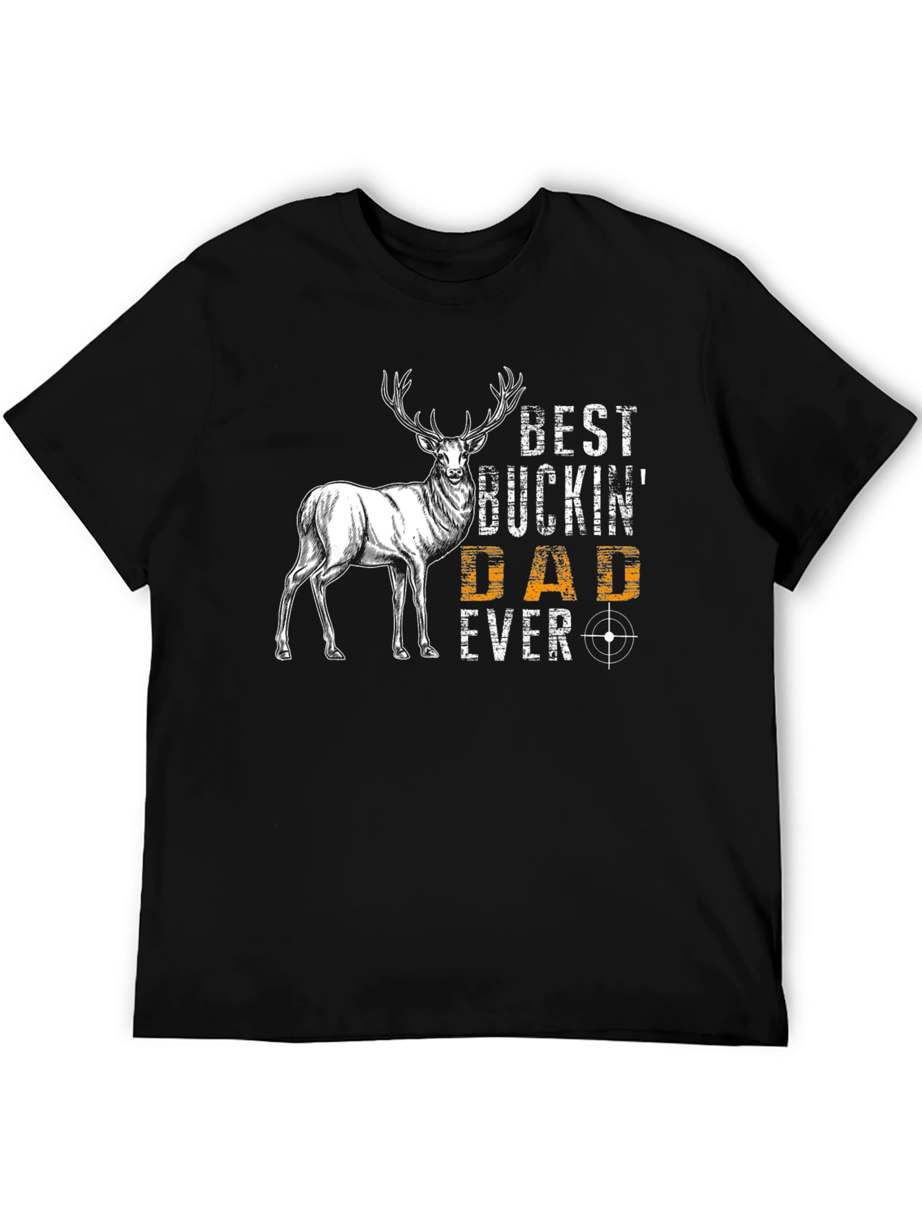 Best Buckin Dad Ever Graphic T-Shirt