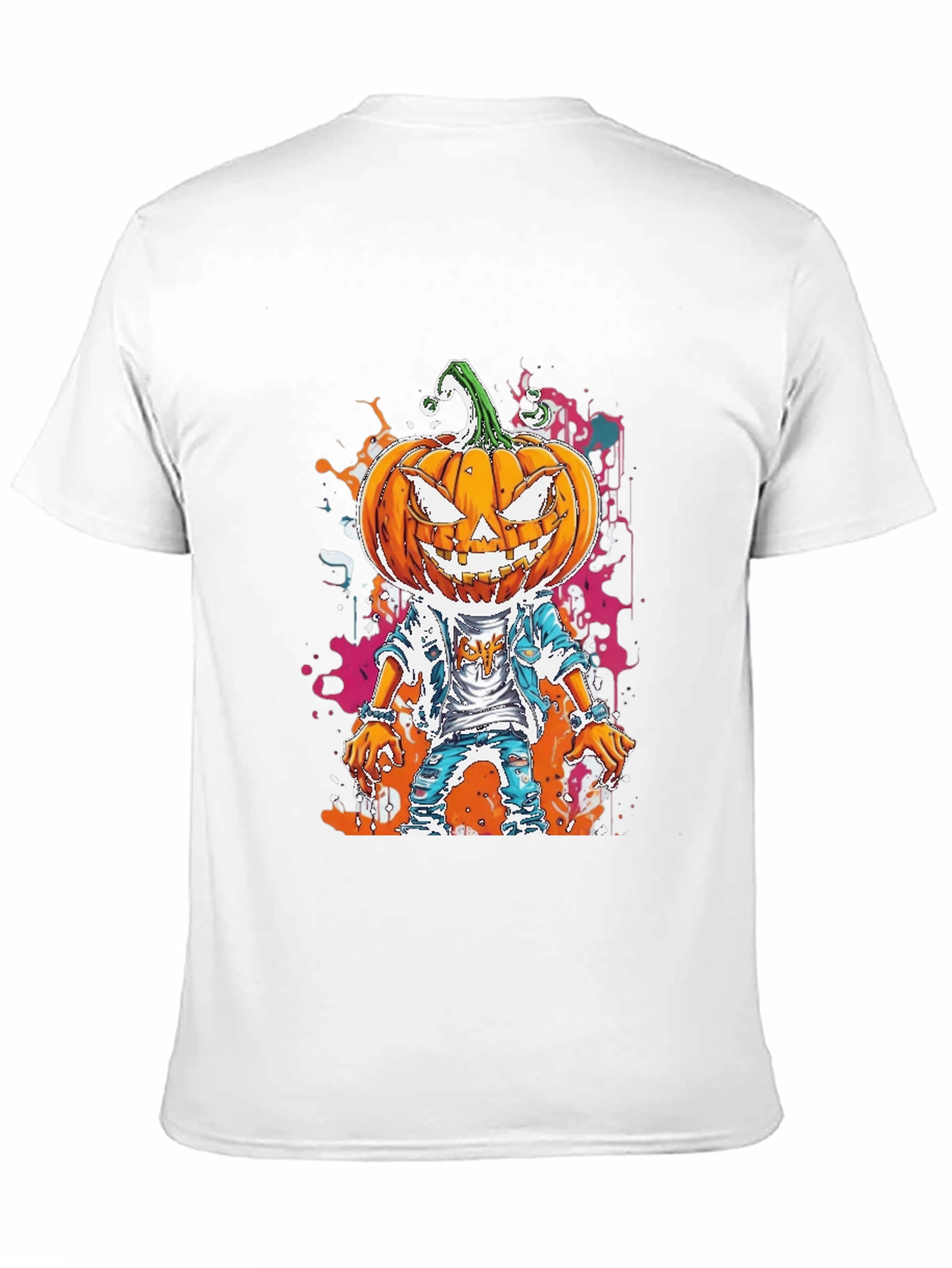 Pumpkin Head Halloween T-Shirt