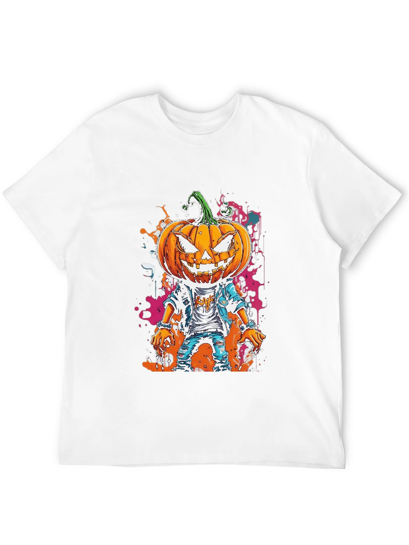 Pumpkin Head Halloween T-Shirt