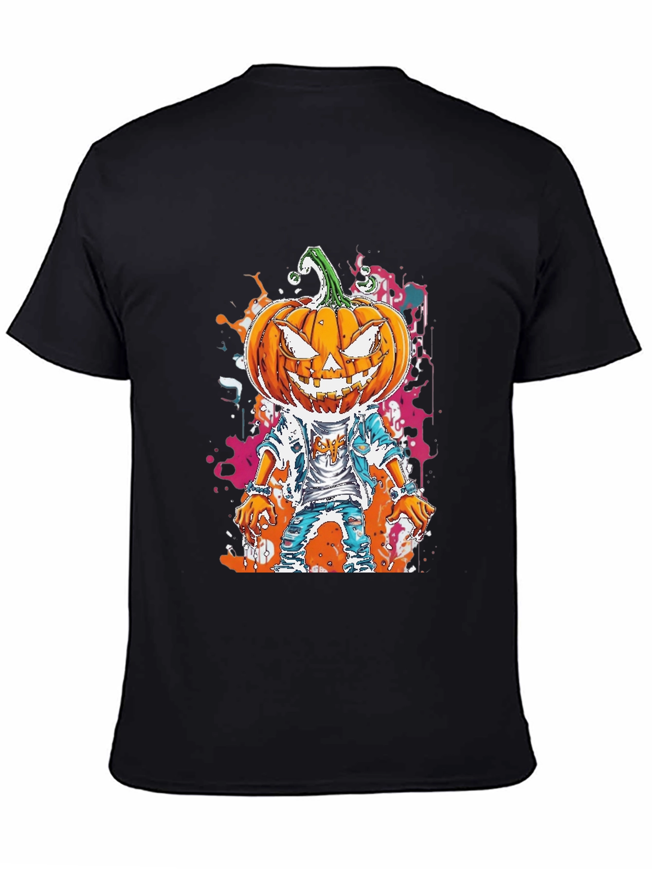 Pumpkin Head Halloween T-Shirt