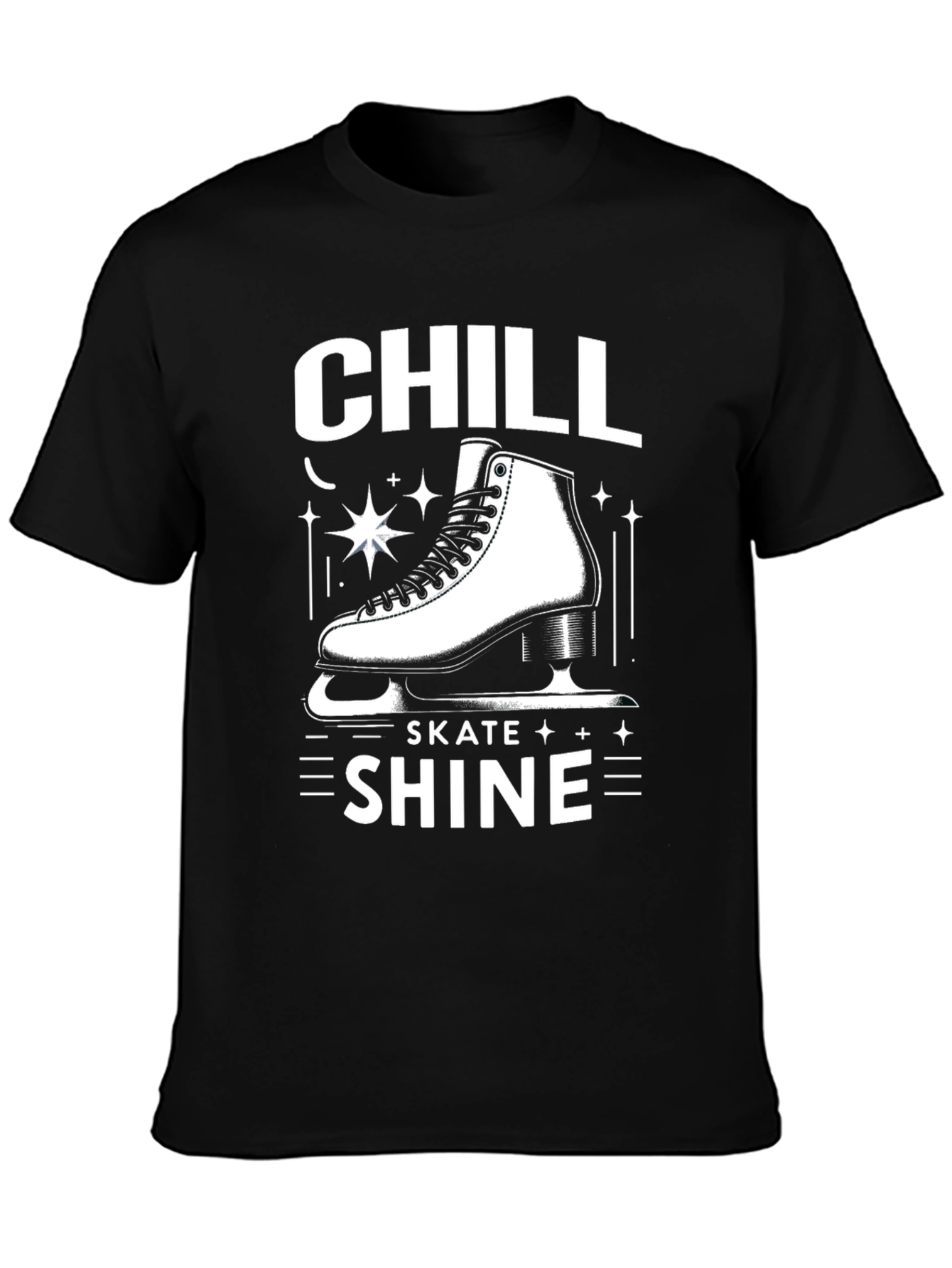 Chill Skate Shine Graphic T-Shirt