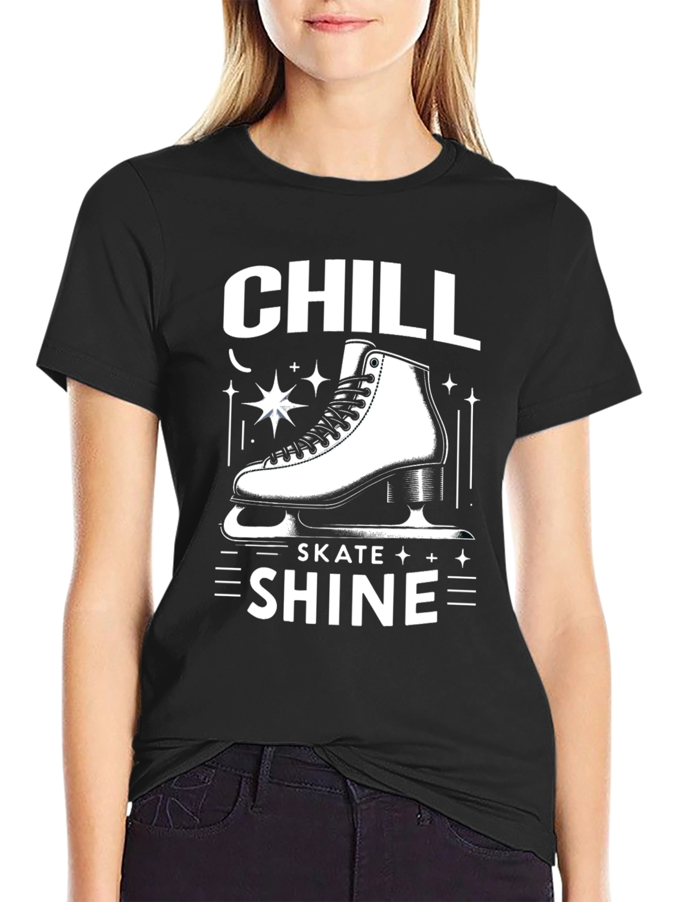 Chill Skate Shine Graphic T-Shirt