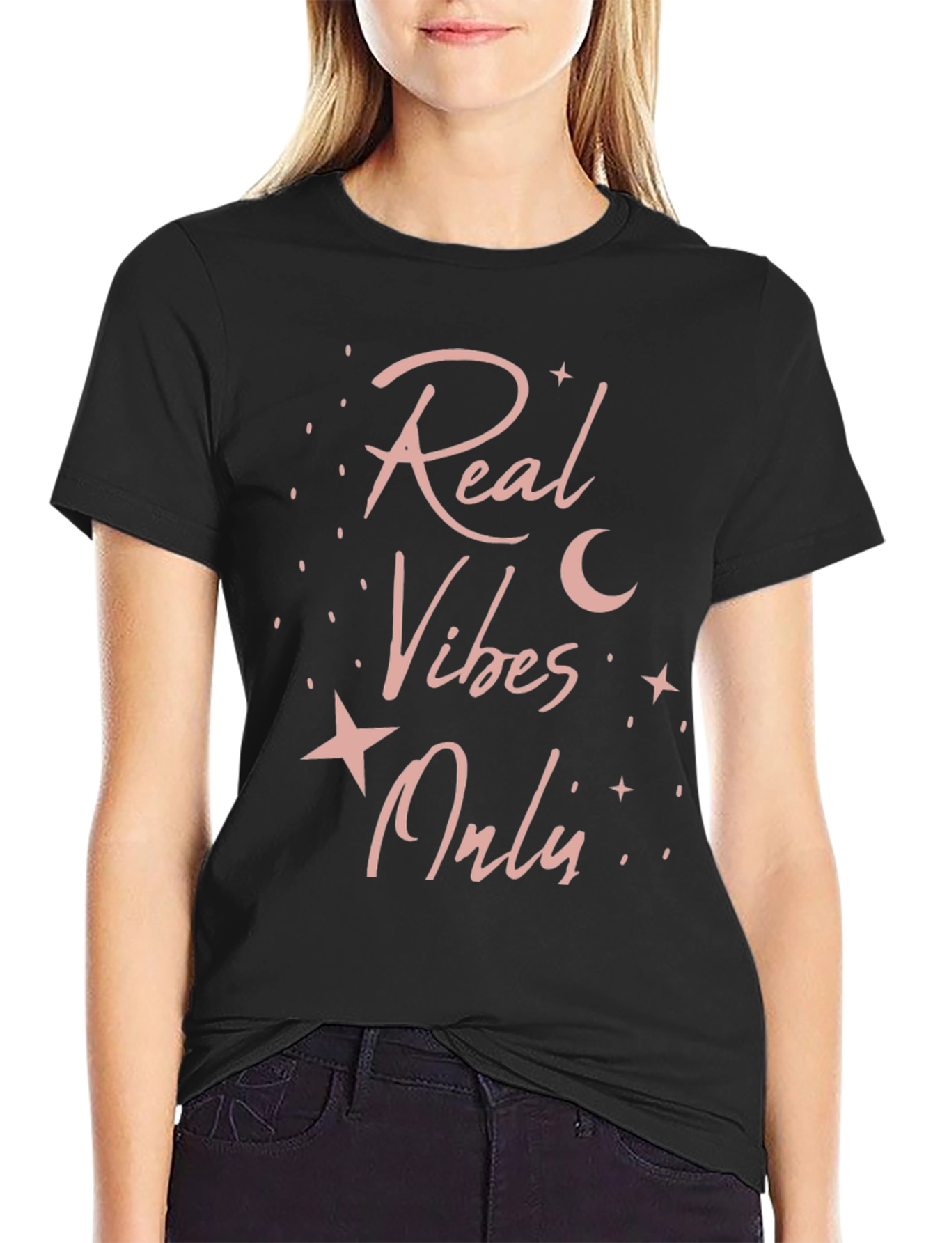 Real Vibes Only Graphic Tee