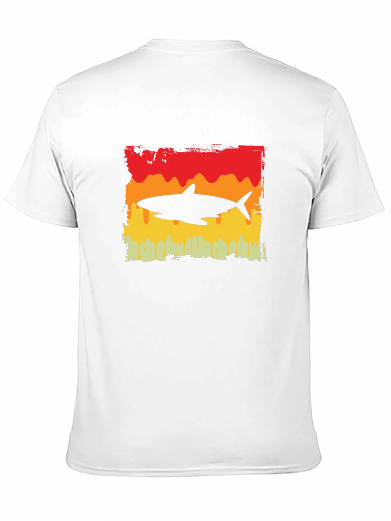 Retro Shark Graphic T-Shirt - Stylish Cotton Tee
