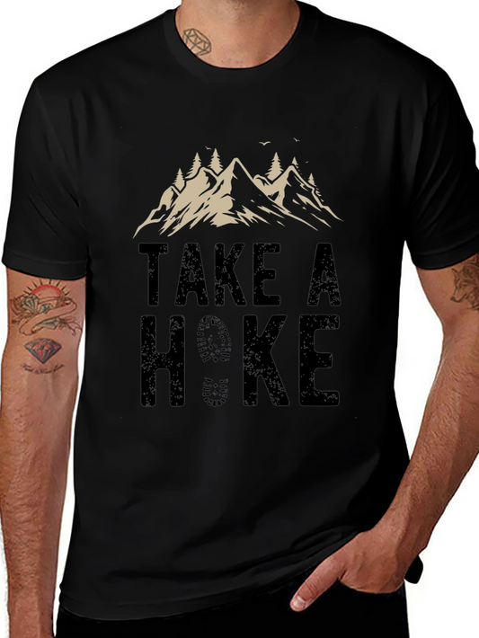 Take A Hike Mountain Graphic Tee - Adventure Ready