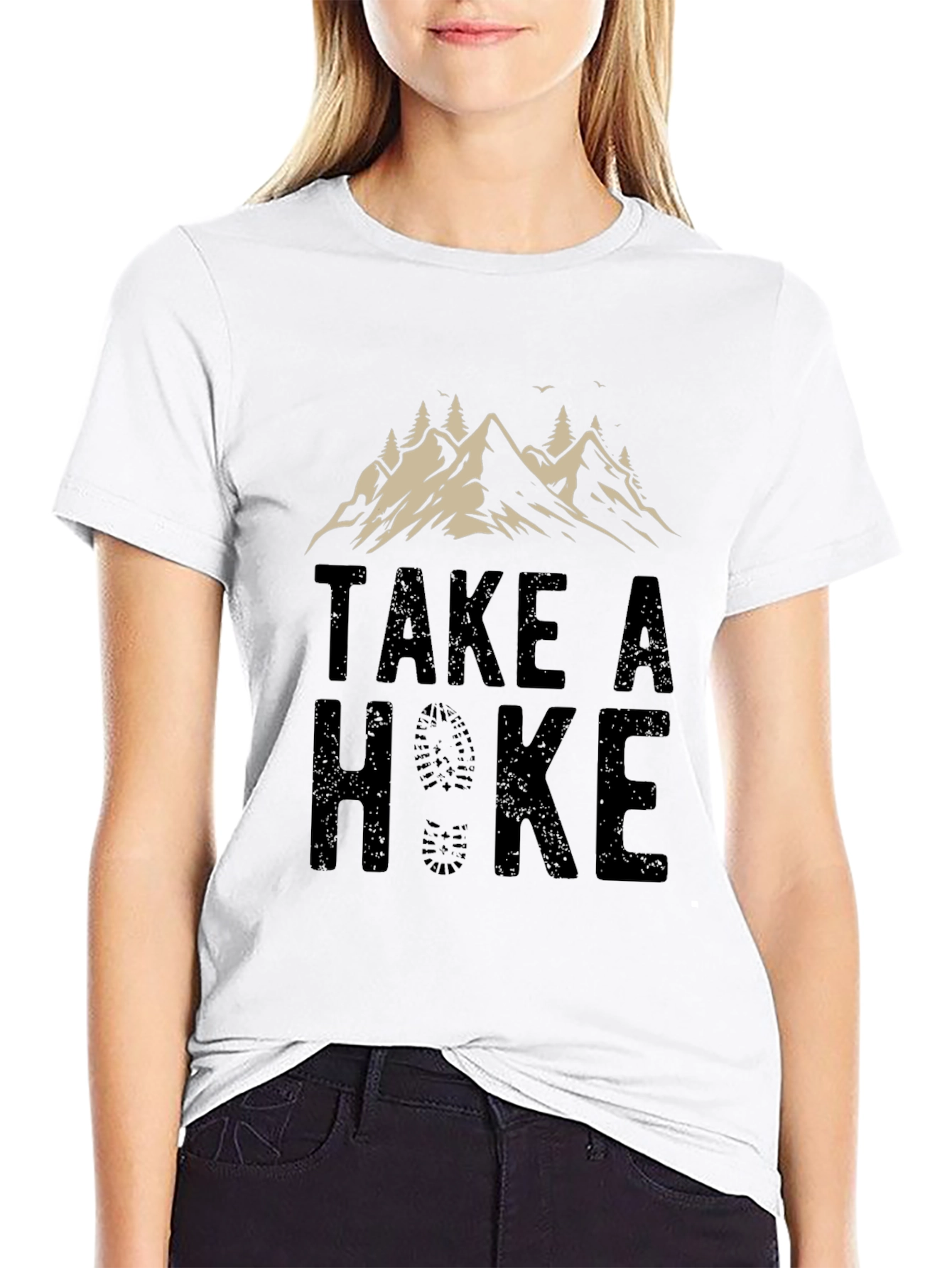 Take A Hike Mountain Graphic Tee - Adventure Ready