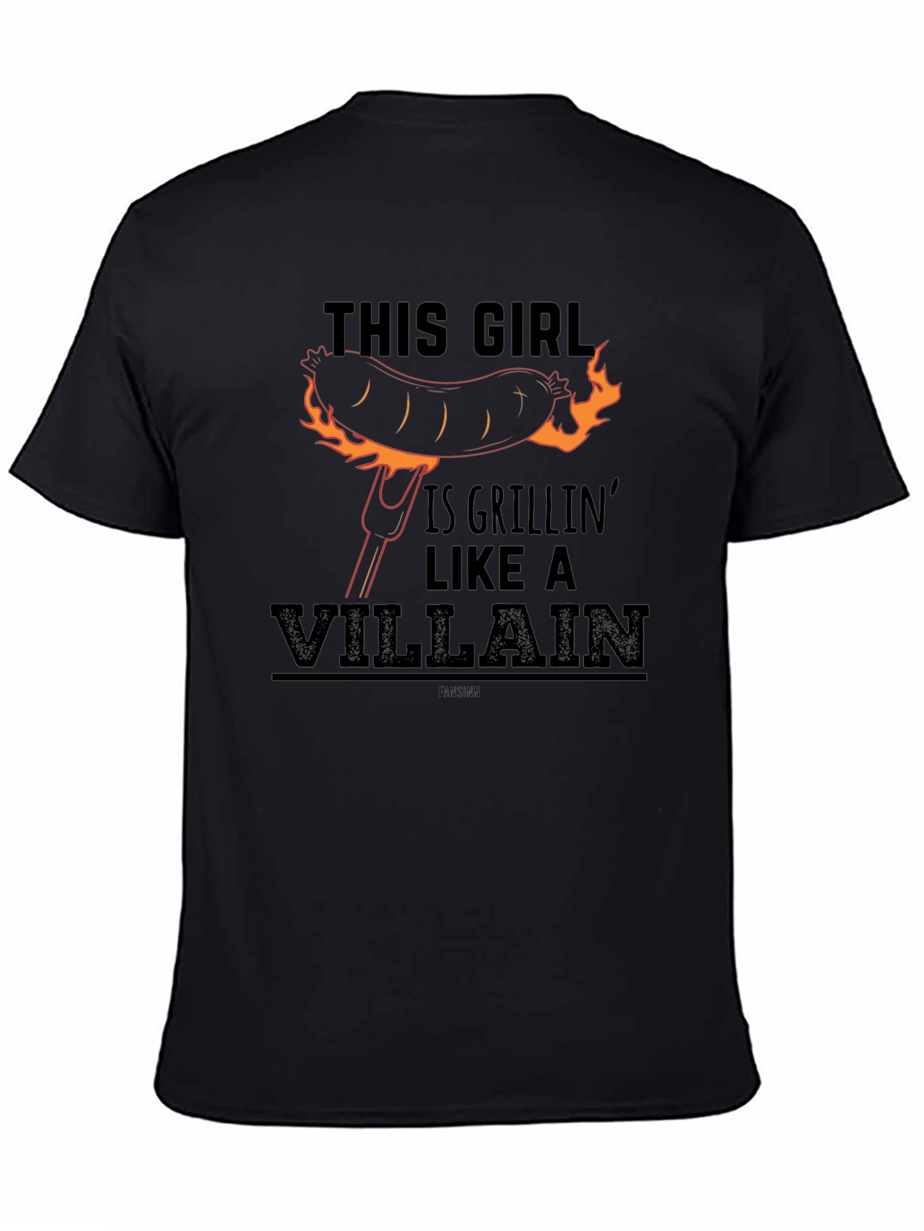 Grillin Like a Villain Graphic Tee