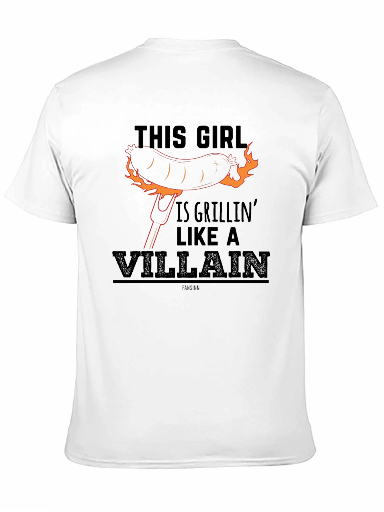 Grillin Like a Villain Graphic Tee