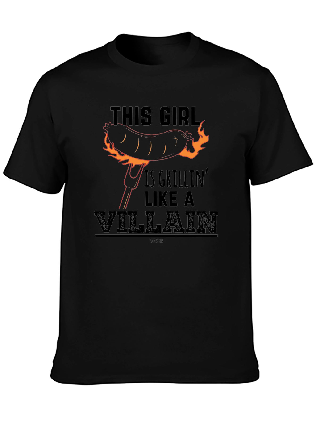 Grillin Like a Villain Graphic Tee