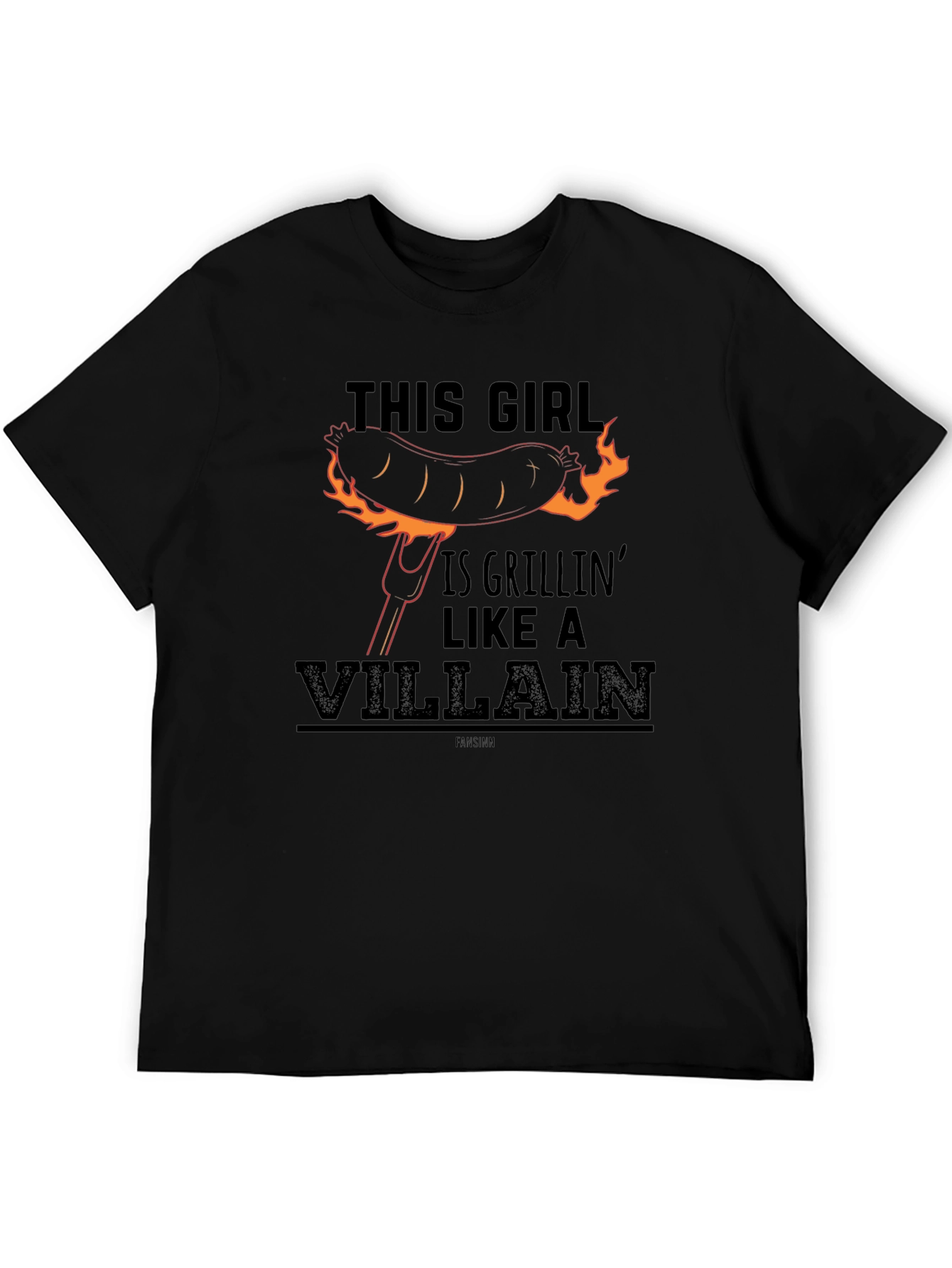 Grillin Like a Villain Graphic Tee