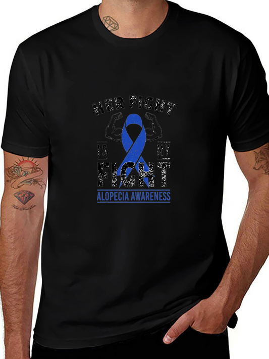 Alopecia Awareness T-Shirt: Her Fight Is My Fight
