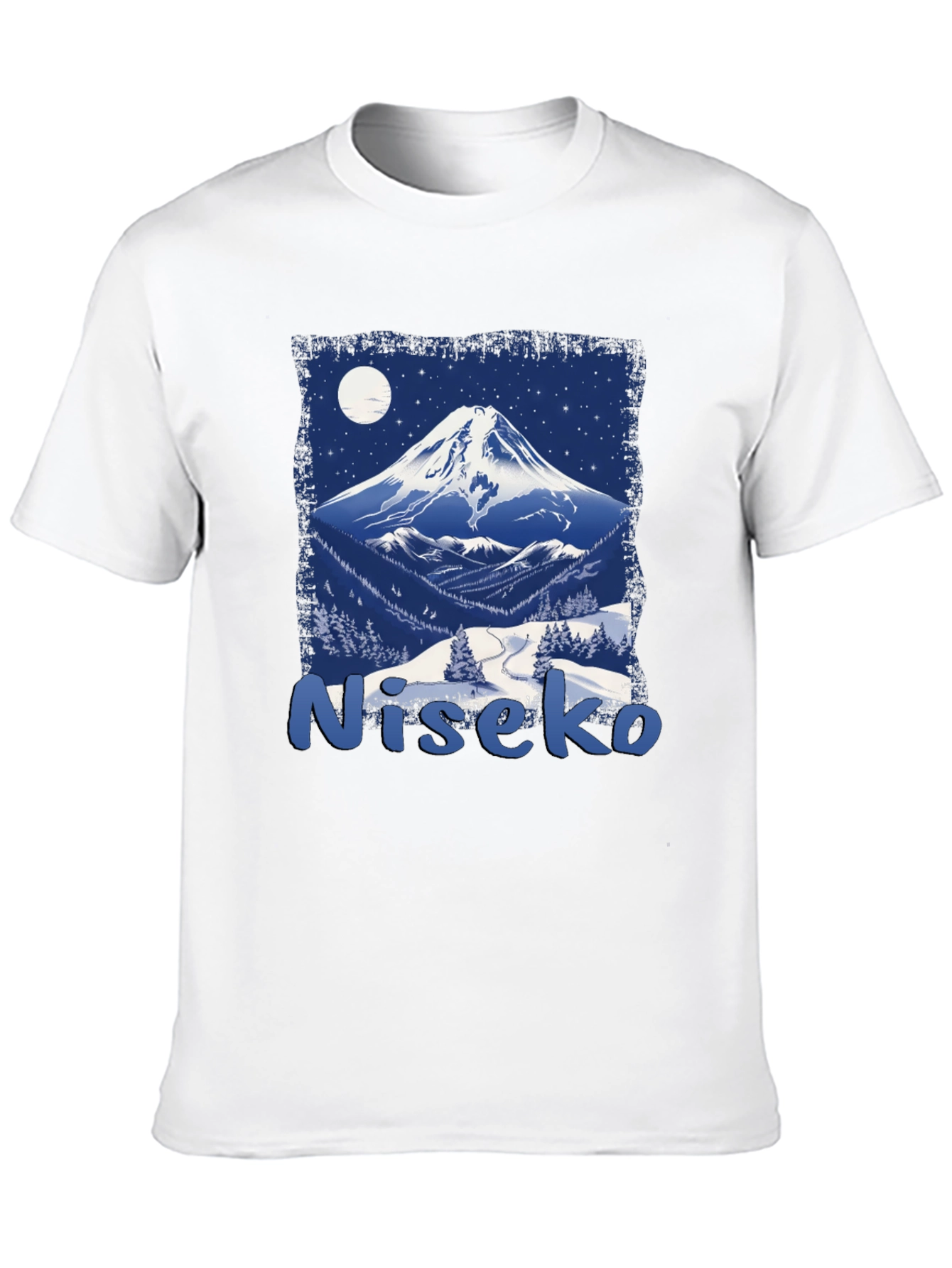 Niseko Japan Mountain Scene Graphic Tee
