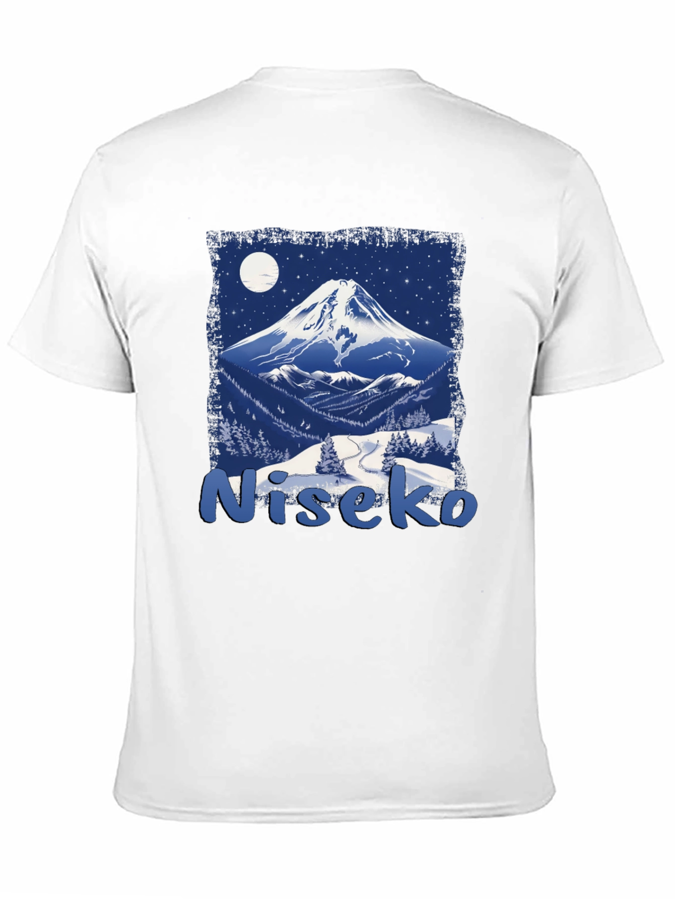 Niseko Japan Mountain Scene Graphic Tee