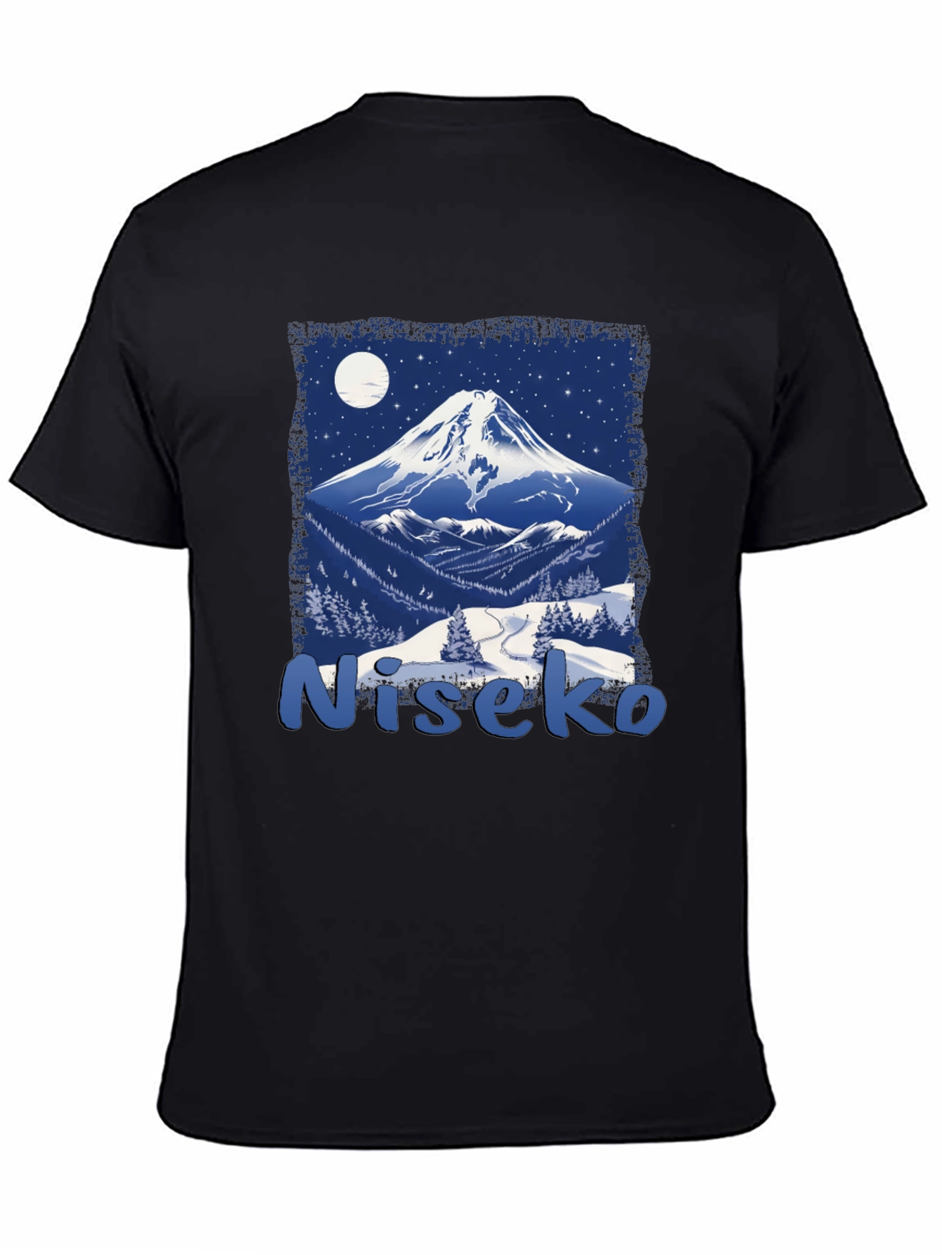Niseko Japan Mountain Scene Graphic Tee