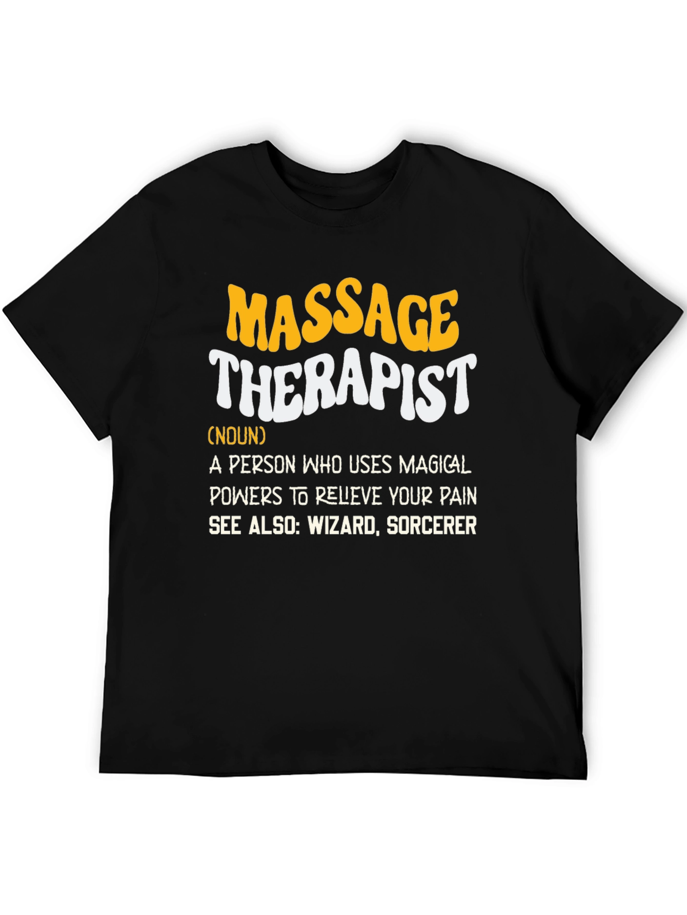Massage Therapist Definition Graphic T-Shirt
