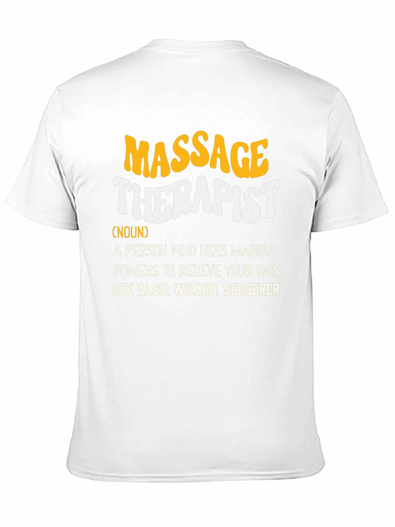 Massage Therapist Definition Graphic T-Shirt