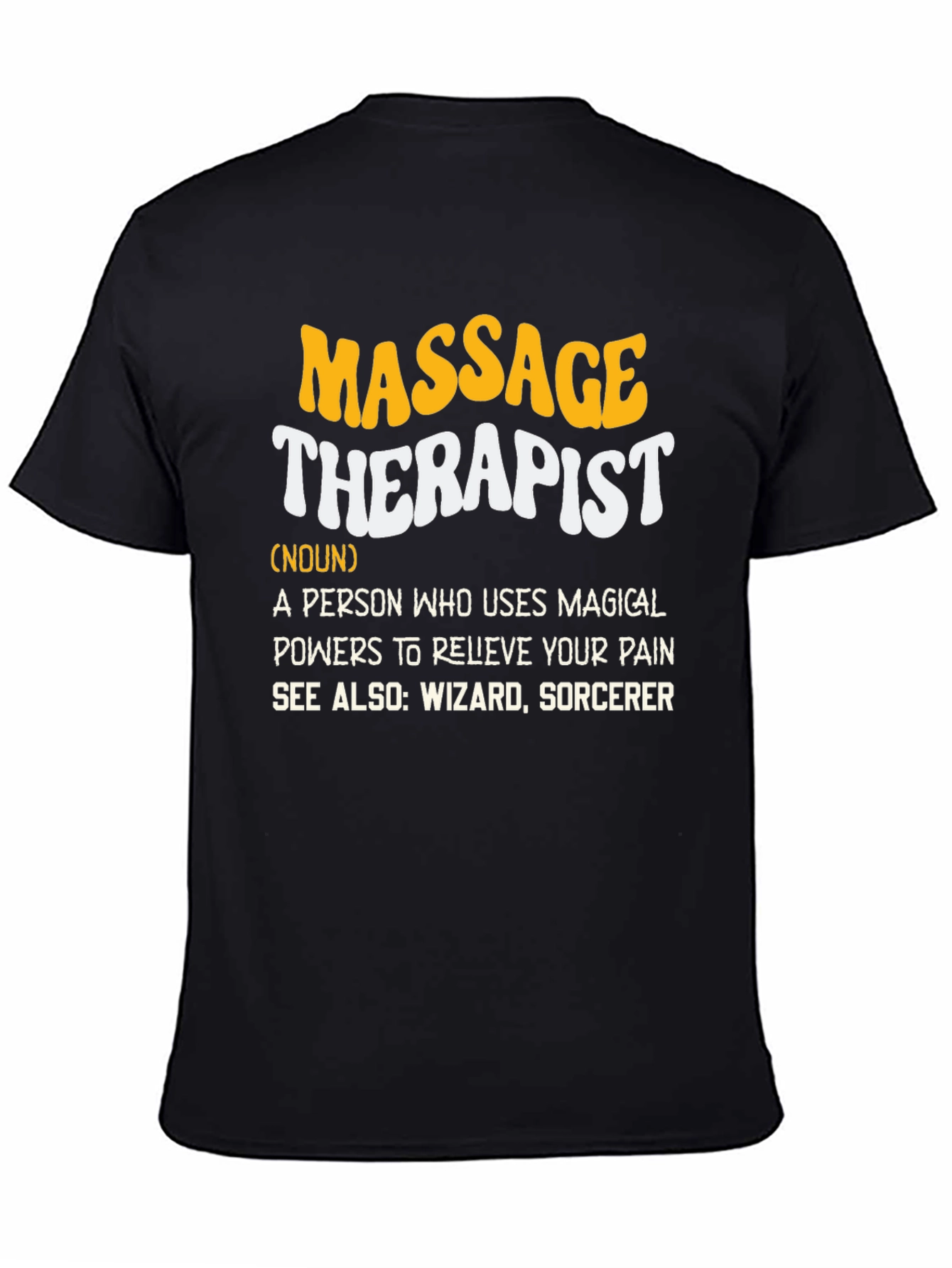Massage Therapist Definition Graphic T-Shirt
