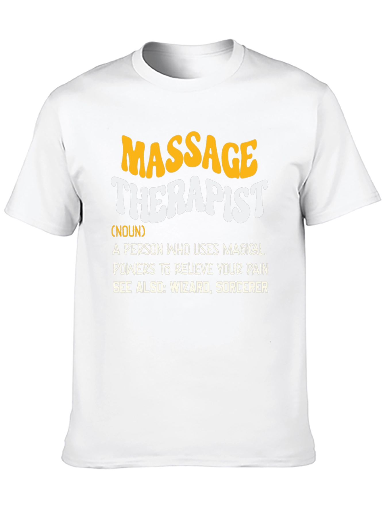 Massage Therapist Definition Graphic T-Shirt