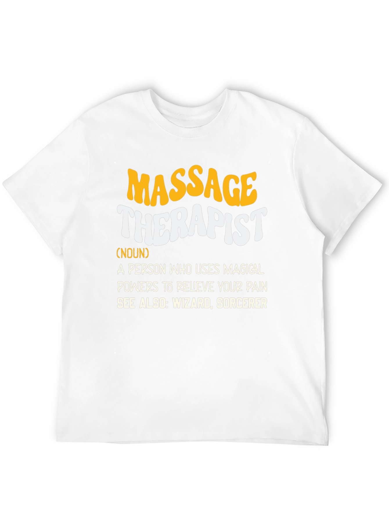 Massage Therapist Definition Graphic T-Shirt