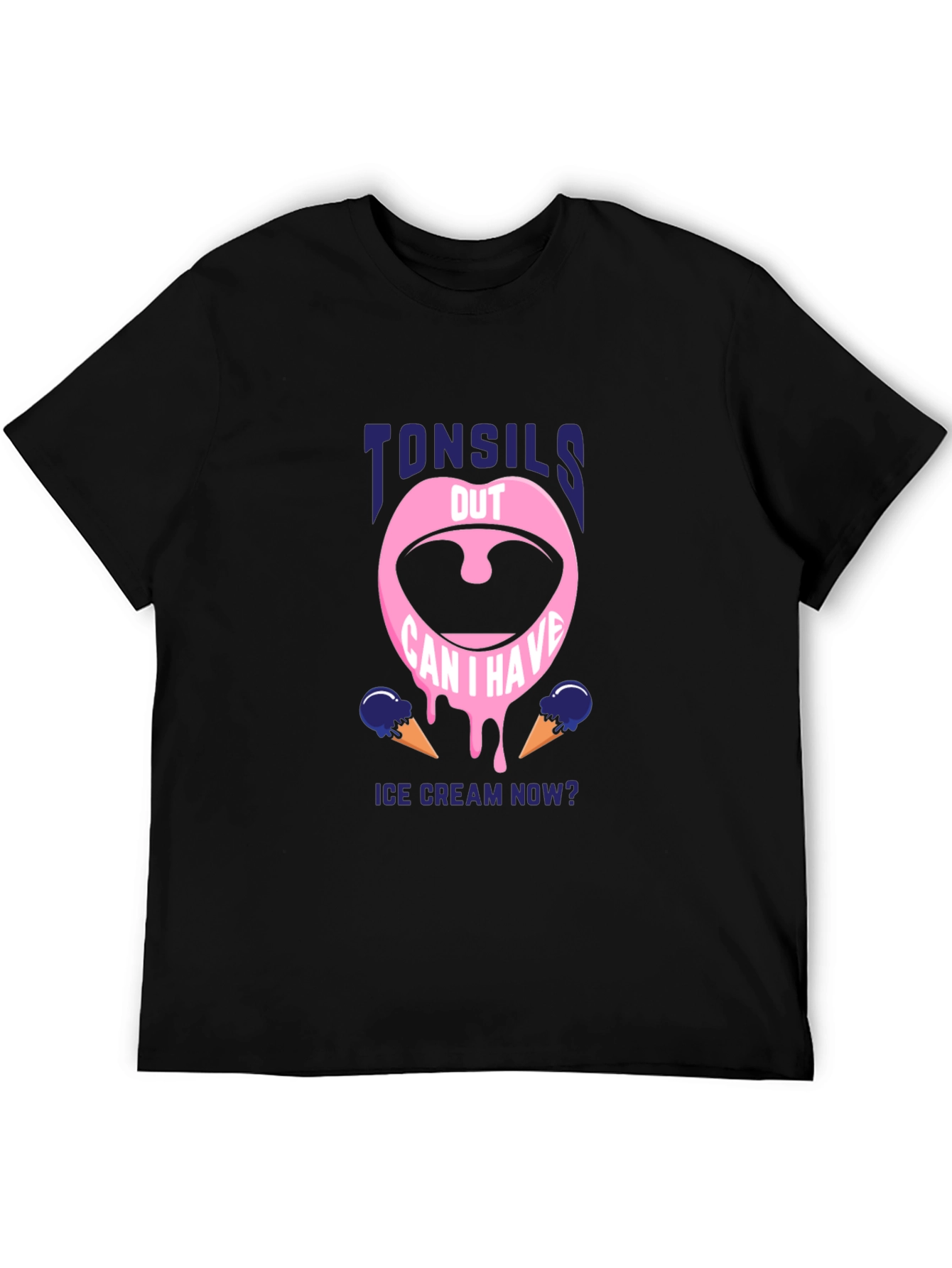 Tonsils Out Ice Cream Now T-Shirt
