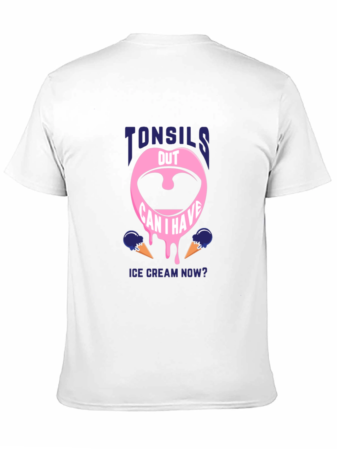Tonsils Out Ice Cream Now T-Shirt