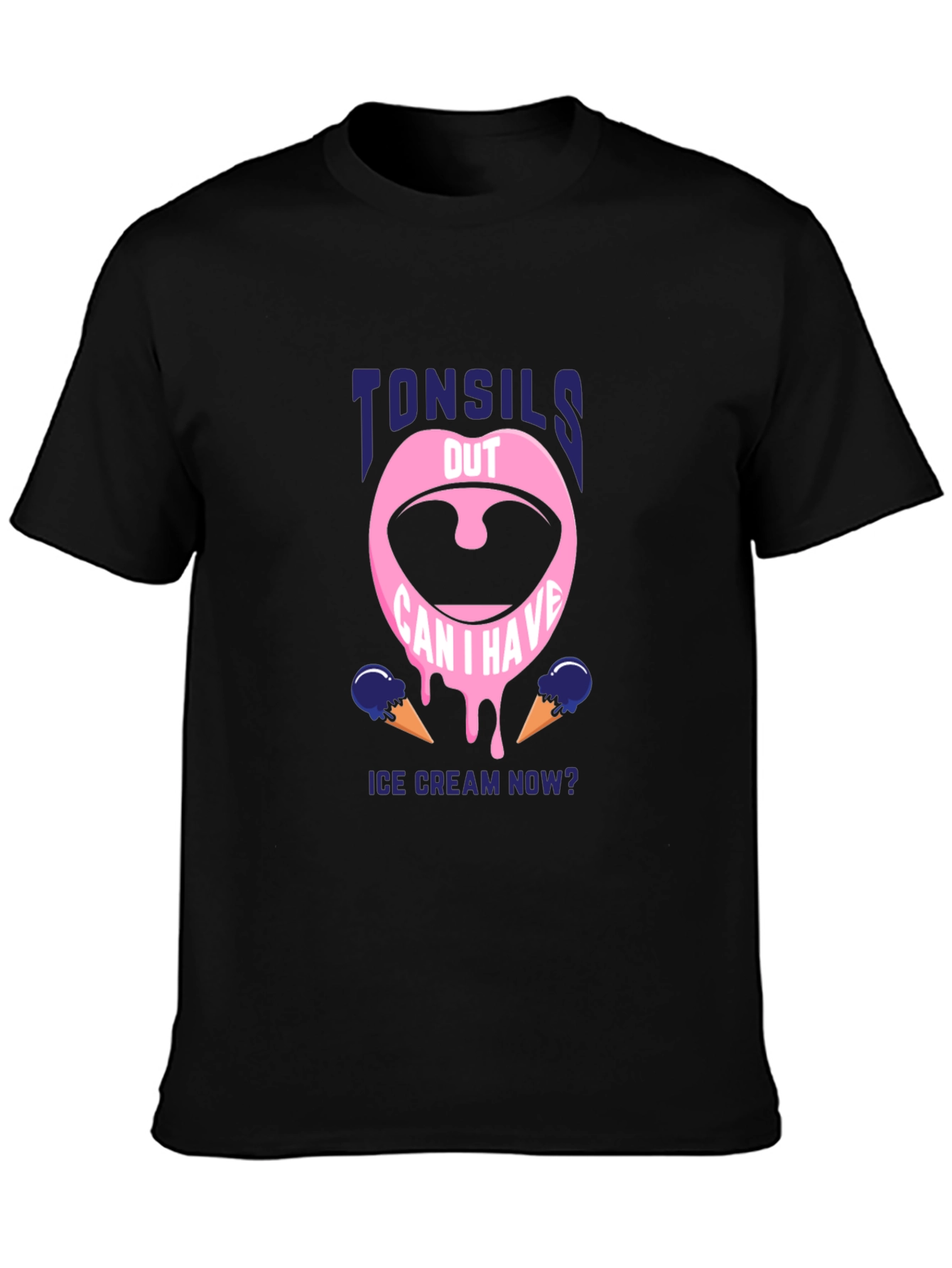 Tonsils Out Ice Cream Now T-Shirt