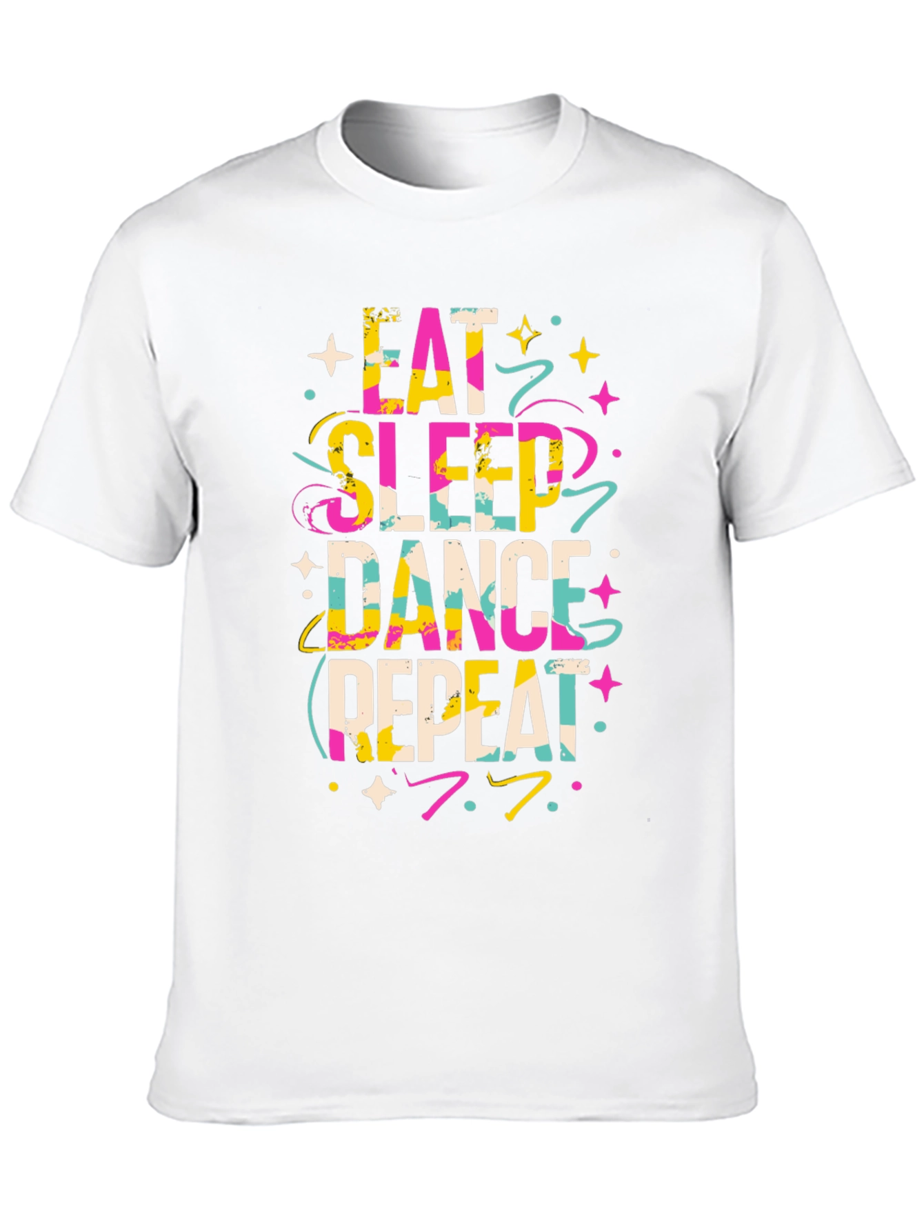 Eat Sleep Dance Repeat Graphic T-Shirt