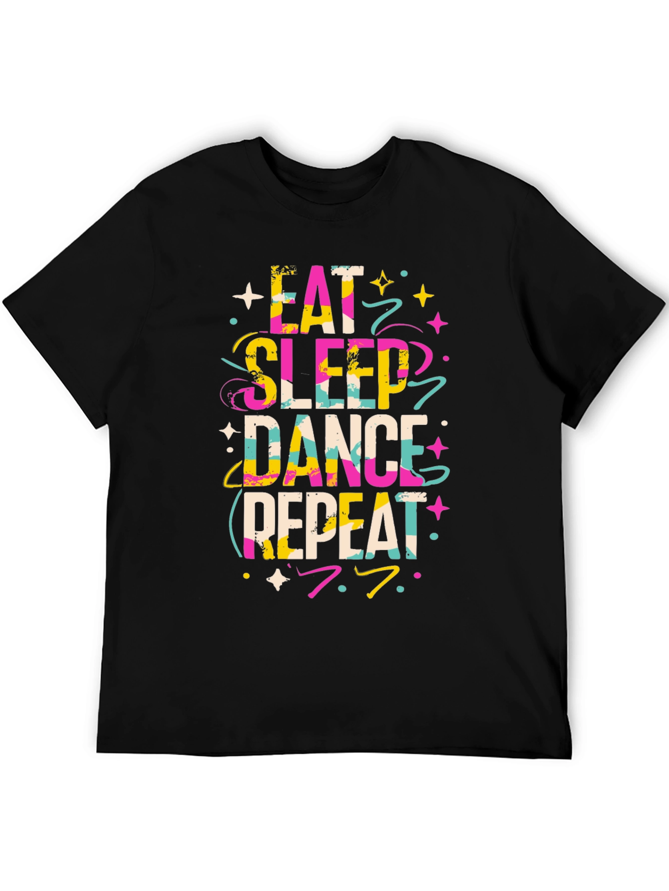 Eat Sleep Dance Repeat Graphic T-Shirt